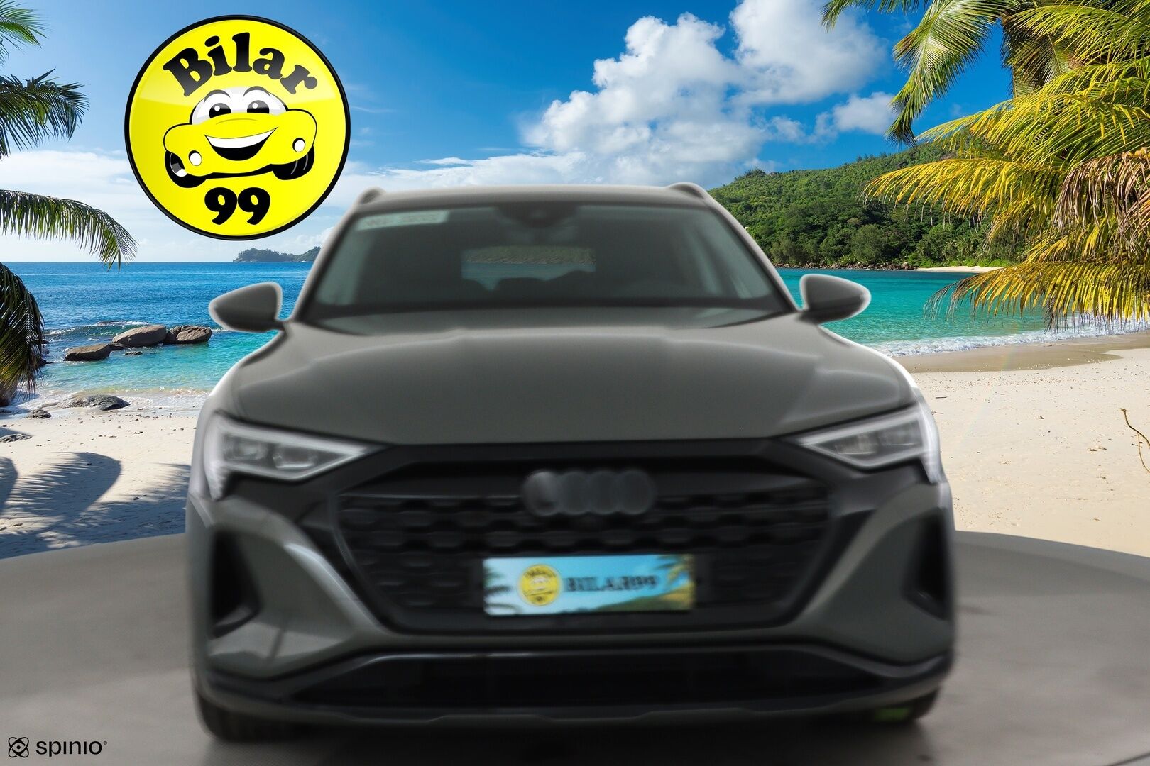 AUDI Q8 E-TRON 2024 50 Sportback **Adapt.vakkari / Bang&Olufsen / Muistipenkki / P.kamera / Digimittaristo / Puolinahat / Ilma-alusta** - 3,99 % KORKOTARJOUS TÄHÄN AUTOON - Akku kuntotarkastettu / Sähköluukku / Kahdet renkaat aluvanteilla / Merkkihuollettu