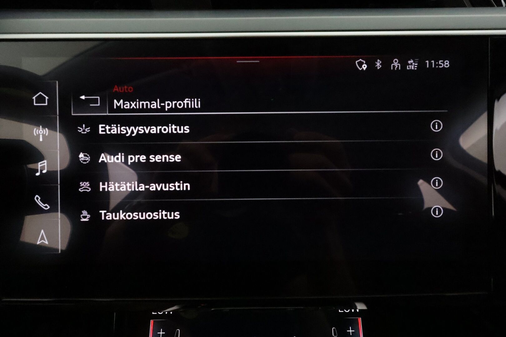 AUDI Q8 E-TRON 2024 50 Sportback **Adapt.vakkari / Bang&Olufsen / Muistipenkki / P.kamera / Digimittaristo / Puolinahat / Ilma-alusta** - 3,99 % KORKOTARJOUS TÄHÄN AUTOON - Akku kuntotarkastettu / Sähköluukku / Kahdet renkaat aluvanteilla / Merkkihuollettu