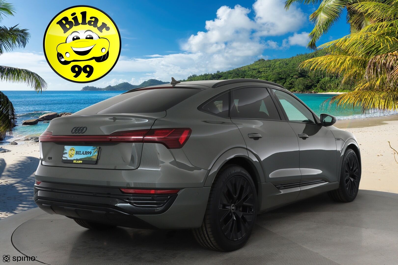 AUDI Q8 E-TRON 2024 50 Sportback **Adapt.vakkari / Bang&Olufsen / Muistipenkki / P.kamera / Digimittaristo / Puolinahat / Ilma-alusta** - 3,99 % KORKOTARJOUS TÄHÄN AUTOON - Akku kuntotarkastettu / Sähköluukku / Kahdet renkaat aluvanteilla / Merkkihuollettu