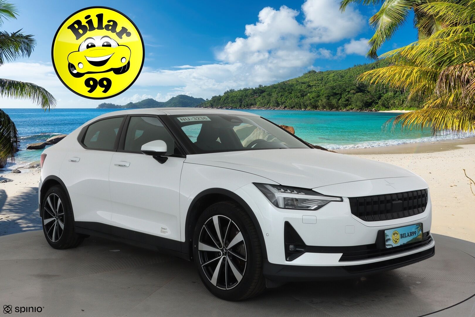POLESTAR 2 2021 Long Range Dual Motor **Plus&Pilot / Lasikatto / Pixel-LED / Harman/Kardon / Sporttipenkki Muistilla / 360° Kamera** - 3,99 % KORKOTARJOUS TÄHÄN AUTOON - Akku kuntotarkastettu / Kahdet Renkaat