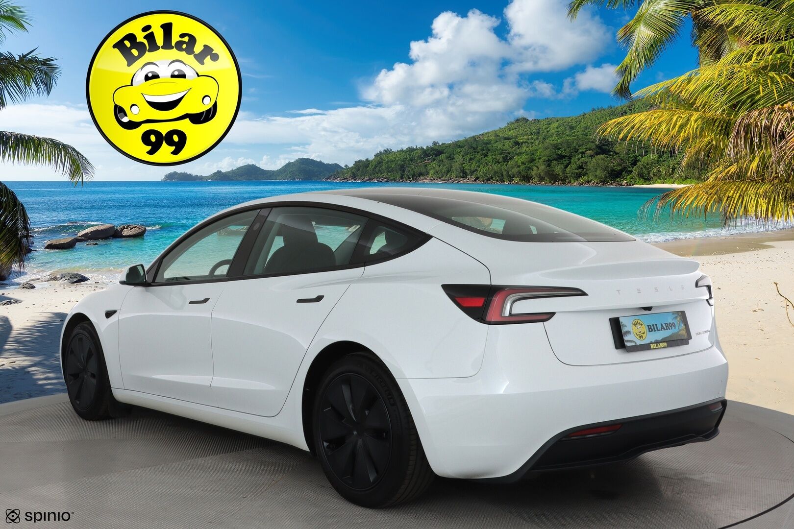 TESLA MODEL 3 2024 Long Range AWD Highland **Lasikatto / Lämpöpumppu / Koukku / Adapt.Vakkari / Matrix-LED / P.kamera / Muistipenkki** - 3,99 % KORKOTARJOUS TÄHÄN AUTOON - Kahdet Renkaat