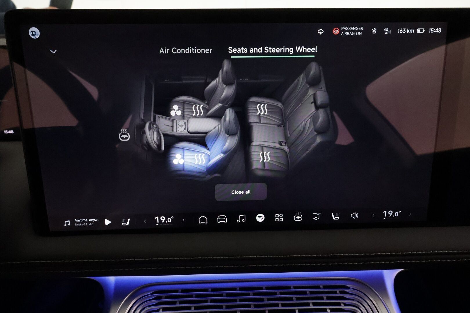 XPENG G9 2024 AWD Performance 7V TAKUU! *Erikoisväri / Koukku / Dynaudio / 360° / Ilma-alusta / Panorama / Ilmastoidut & Hierovat Sähkönahat* - Akku kuntotarkastettu / Adapt.Vakkari / Soft-Close / Lämpöpumppu / Xpilot 2.5 / Dolby Atmos