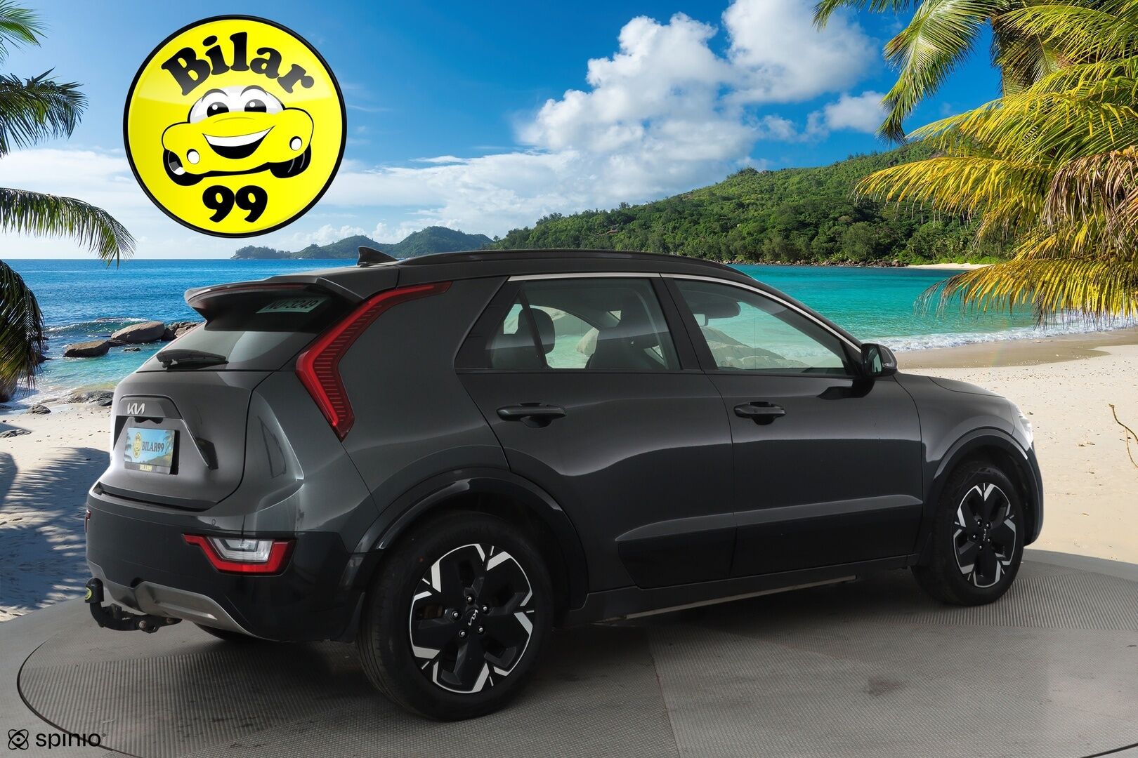 KIA NIRO 2023 64kWh 204hv Electric **Adapt.vakkari / P.kamera / Koukku / Digimittaristo / LED / Puolinahat / KeylessGo** - Akku kuntotarkastettu / Kahdet renkaat aluvanteilla / Merkkihuollettu / Ratinlämmitin