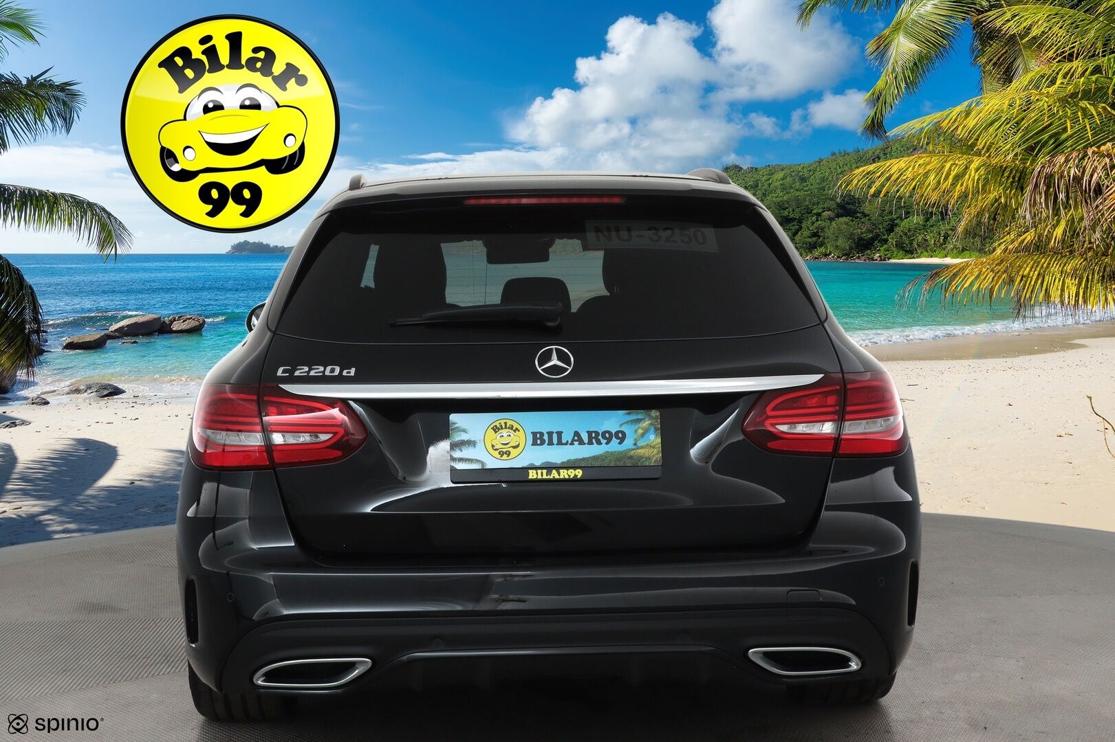 MERCEDES-BENZ C 2021 220 d T A Business **Webasto / Koukku / LED-High Performance / P.Kamera / Digimittaristo / Sporttipenkit / Navi** - Kahdet Renkaat