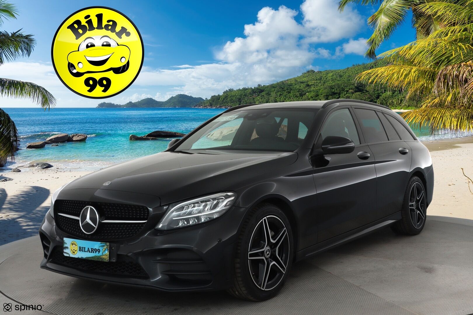 MERCEDES-BENZ C 2021 220 d T A Business **Webasto / Koukku / LED-High Performance / P.Kamera / Digimittaristo / Sporttipenkit / Navi** - Kahdet Renkaat