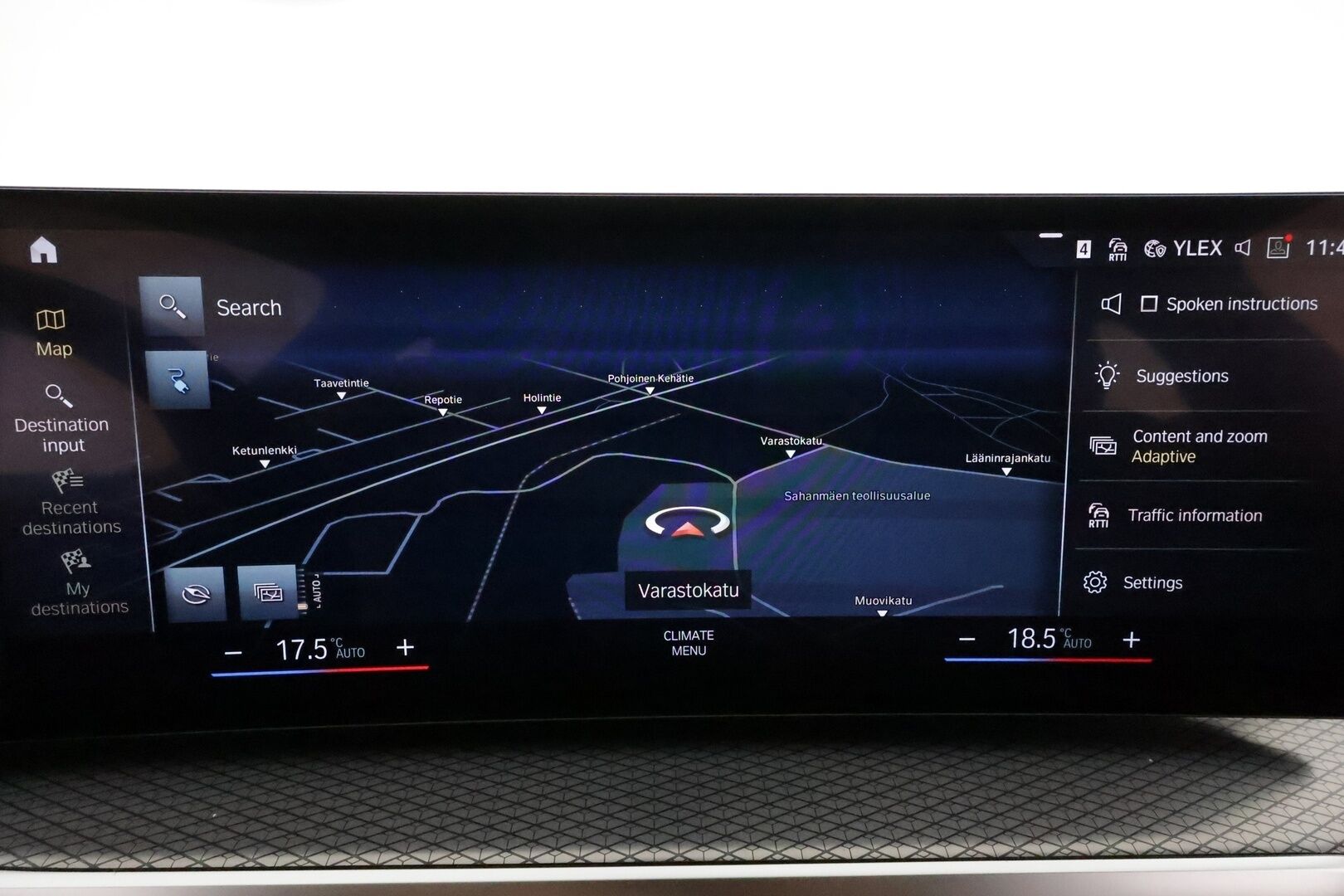 BMW I4 2022 eDrive40 M-Sport **Koukku / Adapt.Vakkari / HiFi / Laser-LED / 360° / Sporttipenkit / Widescreen / Navi / HUD** - 3,99 % KORKOTARJOUS TÄHÄN AUTOON - Akku kuntotarkastettu / 2x Latauskaapelit / Merkkihuollettu!