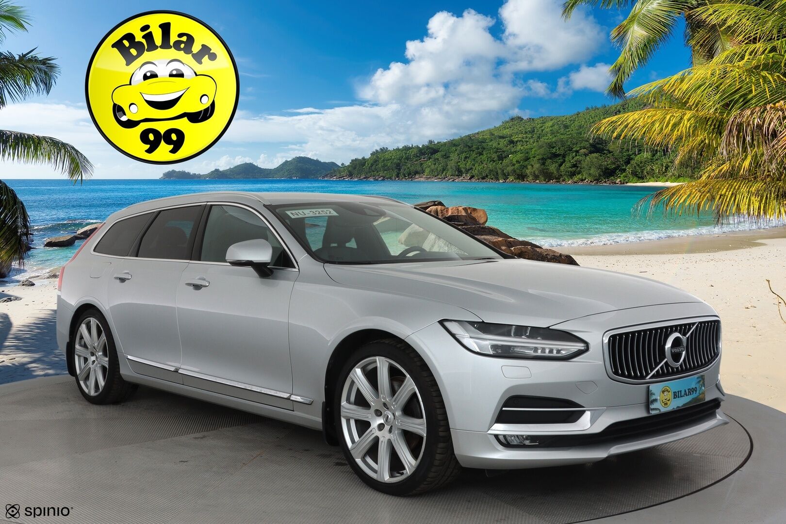 Volvo V90 2017 D4 AWD Inscription aut **Webasto / Koukku / Adapt.Vakkari / Full-LED / P.kamera / Sporttipenkki Muistilla / Navi** - 3,99 % KORKOTARJOUS TÄHÄN AUTOON - Kahdet Renkaat