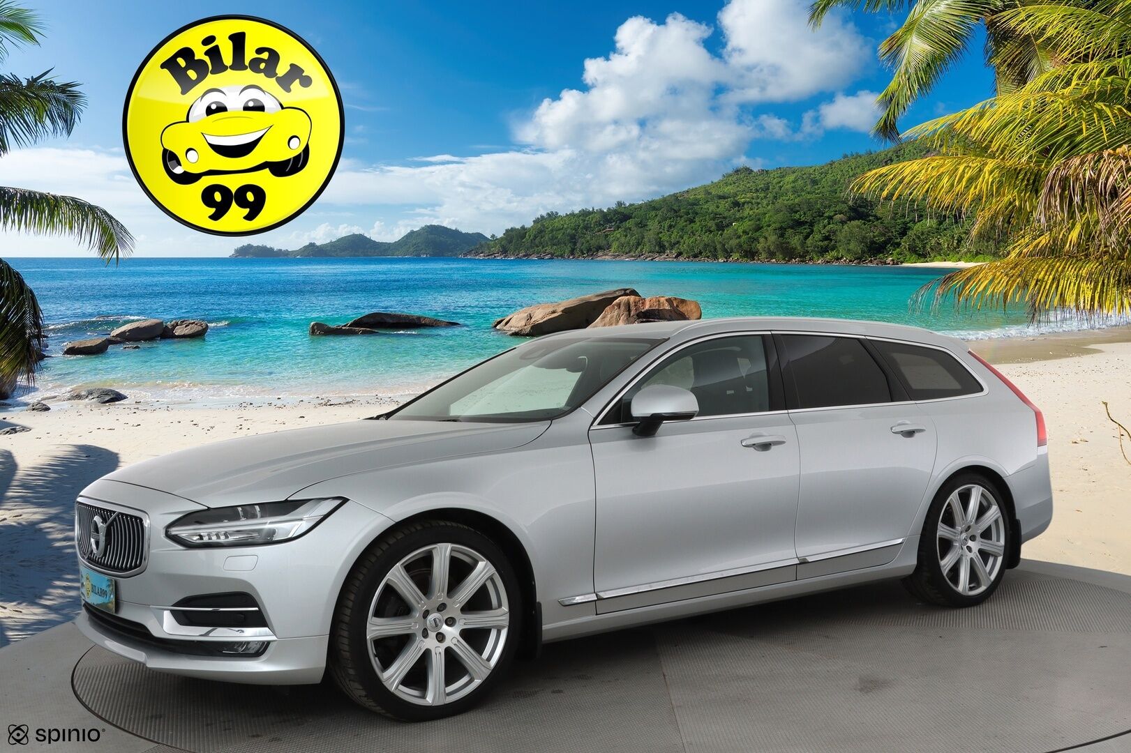 Volvo V90 2017 D4 AWD Inscription aut **Webasto / Koukku / Adapt.Vakkari / Full-LED / P.kamera / Sporttipenkki Muistilla / Navi** - 3,99 % KORKOTARJOUS TÄHÄN AUTOON - Kahdet Renkaat