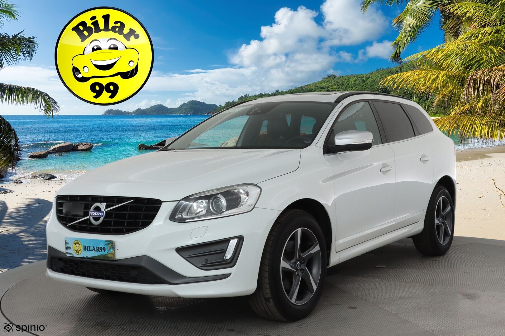 Volvo XC60 2016 D4 AWD R-Design aut - Webasto / Adapt.Vakkari / Panorama / Nahkasisusta / Digimittari / Sensus Navi / Peruutuskamera / Huippuvarusteet!