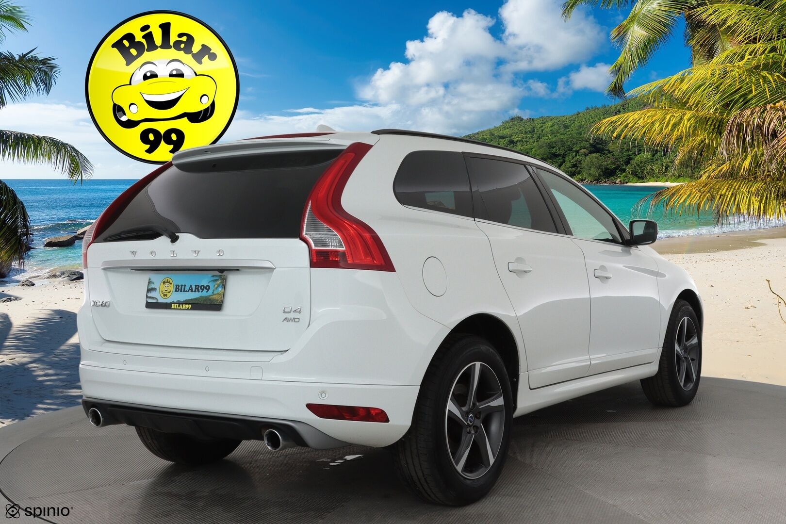 Volvo XC60 2016 D4 AWD R-Design aut - Webasto / Adapt.Vakkari / Panorama / Nahkasisusta / Digimittari / Sensus Navi / Peruutuskamera / Huippuvarusteet!