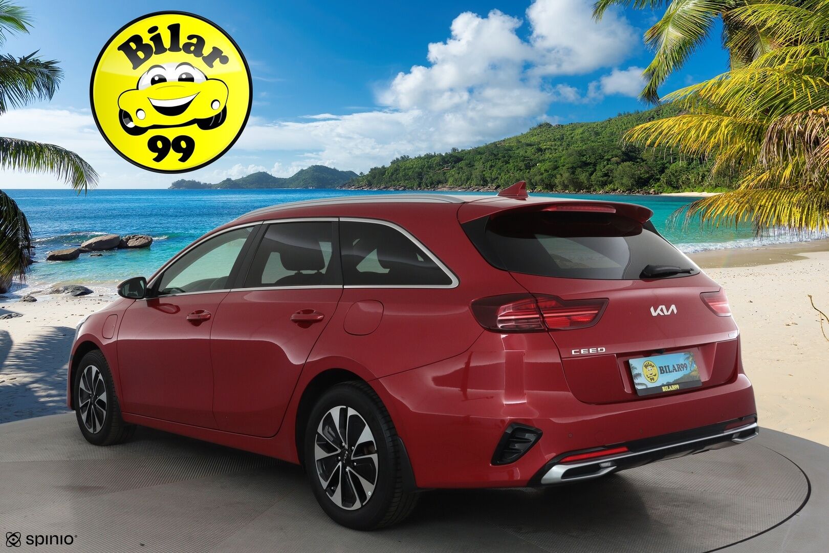 KIA CEED 2022 1,6 GDI Plug-In Hybrid EX SW DCT **Adapt.vakkari / P.kamera / Apple&Android / Ratinlämmitin / LED / KeylessGo** - Merkkihuollettu