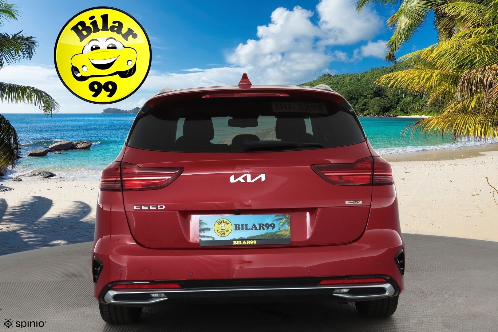 KIA CEED 2022 1,6 GDI Plug-In Hybrid EX SW DCT **Adapt.vakkari / P.kamera / Apple&Android / Ratinlämmitin / LED / KeylessGo** - Merkkihuollettu