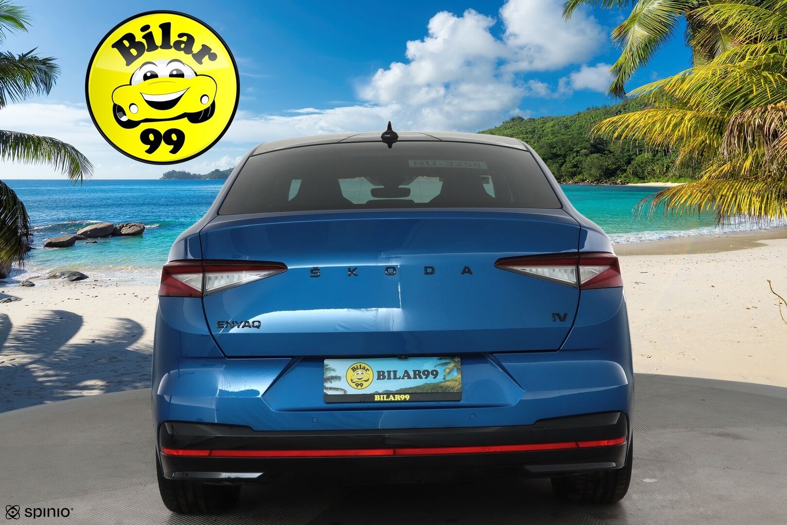 SKODA ENYAQ 2023 Coupe 80x 4x4 RS iV **Lämpöpumppu / Koukku / ACC / Matrix-LED / Muistipenkki / P.kamera / Navi / Kaistavahti / Keyless** - 3,99 % KORKOTARJOUS TÄHÄN AUTOON - Akku kuntotarkastettu / **HYVILLÄ KAMOILLA**