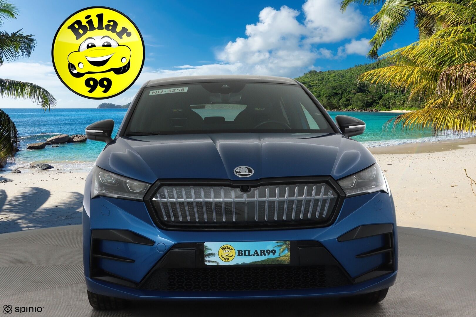 SKODA ENYAQ 2023 Coupe 80x 4x4 RS iV **Lämpöpumppu / Koukku / ACC / Matrix-LED / Muistipenkki / P.kamera / Navi / Kaistavahti / Keyless** - 3,99 % KORKOTARJOUS TÄHÄN AUTOON - Akku kuntotarkastettu / **HYVILLÄ KAMOILLA**
