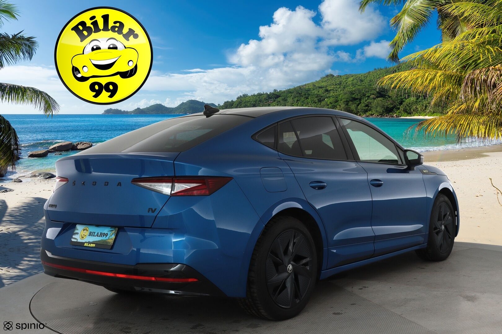 SKODA ENYAQ 2023 Coupe 80x 4x4 RS iV **Lämpöpumppu / Koukku / ACC / Matrix-LED / Muistipenkki / P.kamera / Navi / Kaistavahti / Keyless** - 3,99 % KORKOTARJOUS TÄHÄN AUTOON - Akku kuntotarkastettu / **HYVILLÄ KAMOILLA**