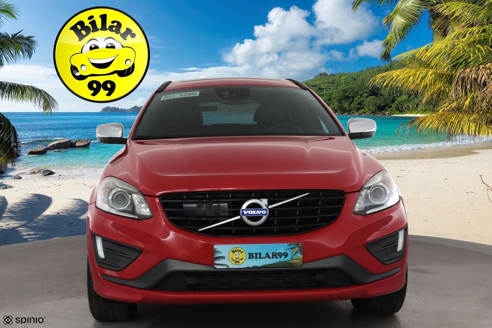Volvo XC60 2016 D4 AWD R-Design aut **Panorama / Webasto / Adapt.Vakkari / P.Kamera / Xenon / Muistipenkki / Navi / Kaistavahti** - Kahdet Renkaat / **HYVILLÄ KAMOILLA**