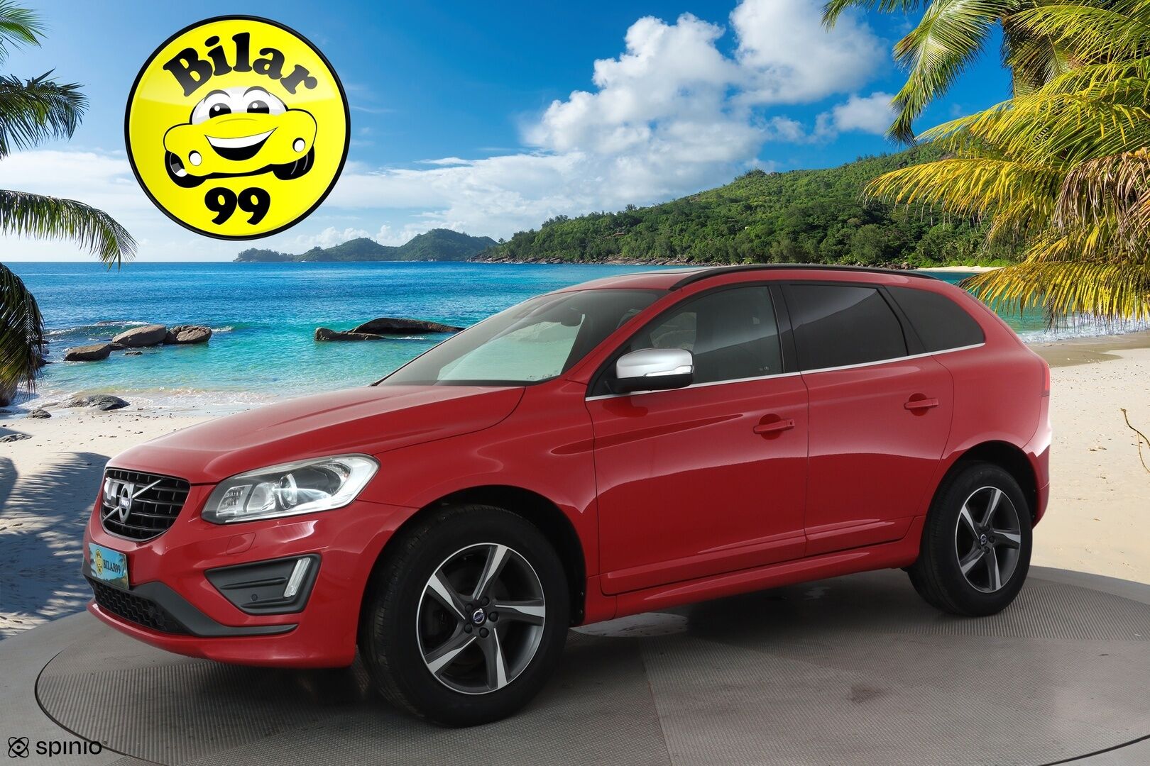 Volvo XC60 2016 D4 AWD R-Design aut **Panorama / Webasto / Adapt.Vakkari / P.Kamera / Xenon / Muistipenkki / Navi / Kaistavahti** - Kahdet Renkaat / **HYVILLÄ KAMOILLA**