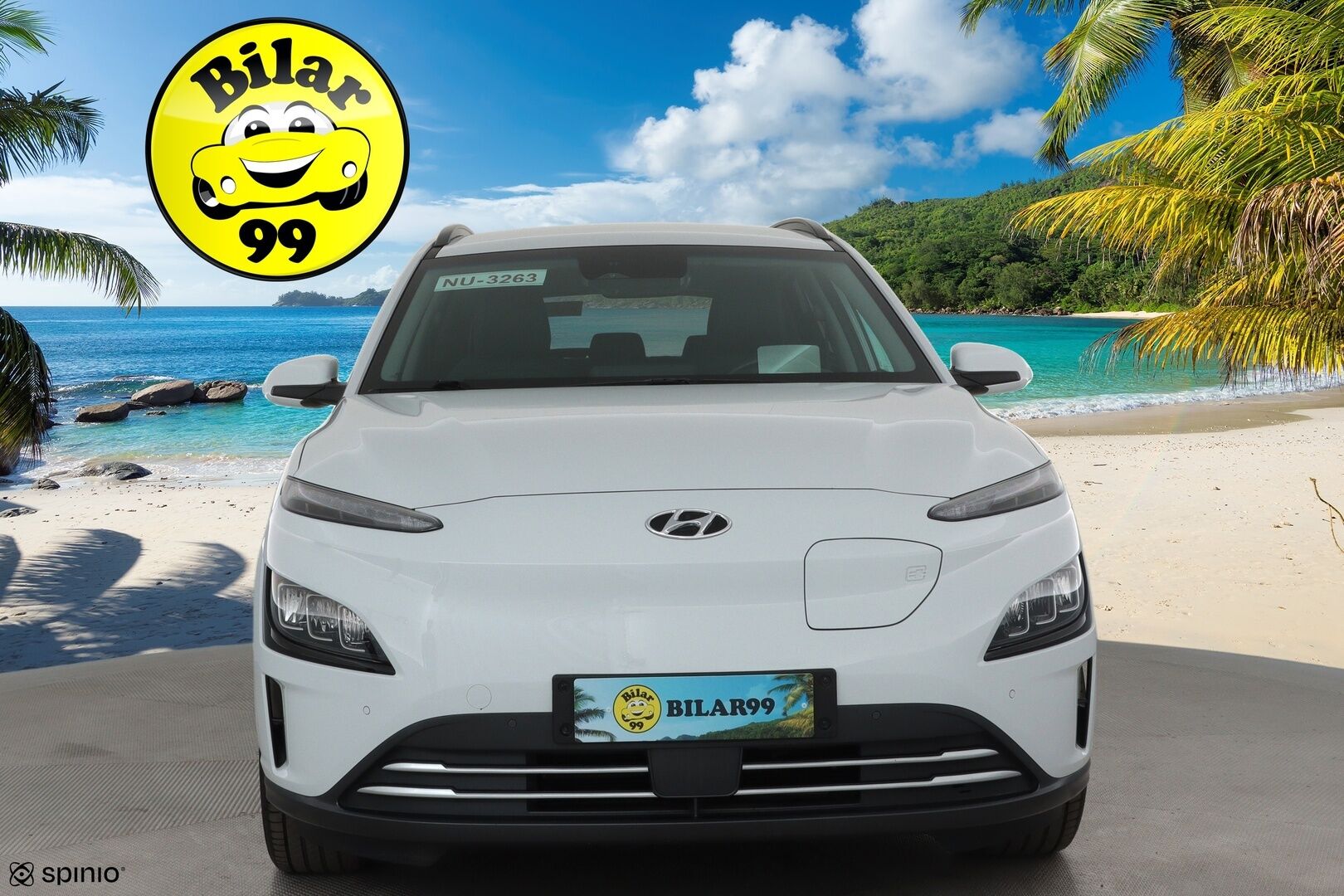 HYUNDAI KONA 2022 electric 64 kWh 204 hv Style **Adapt.vakkari / KRELL / HUD / Lämpöpumppu / P.kamera / Digimittaristo / Sähköpenkit / LED**
