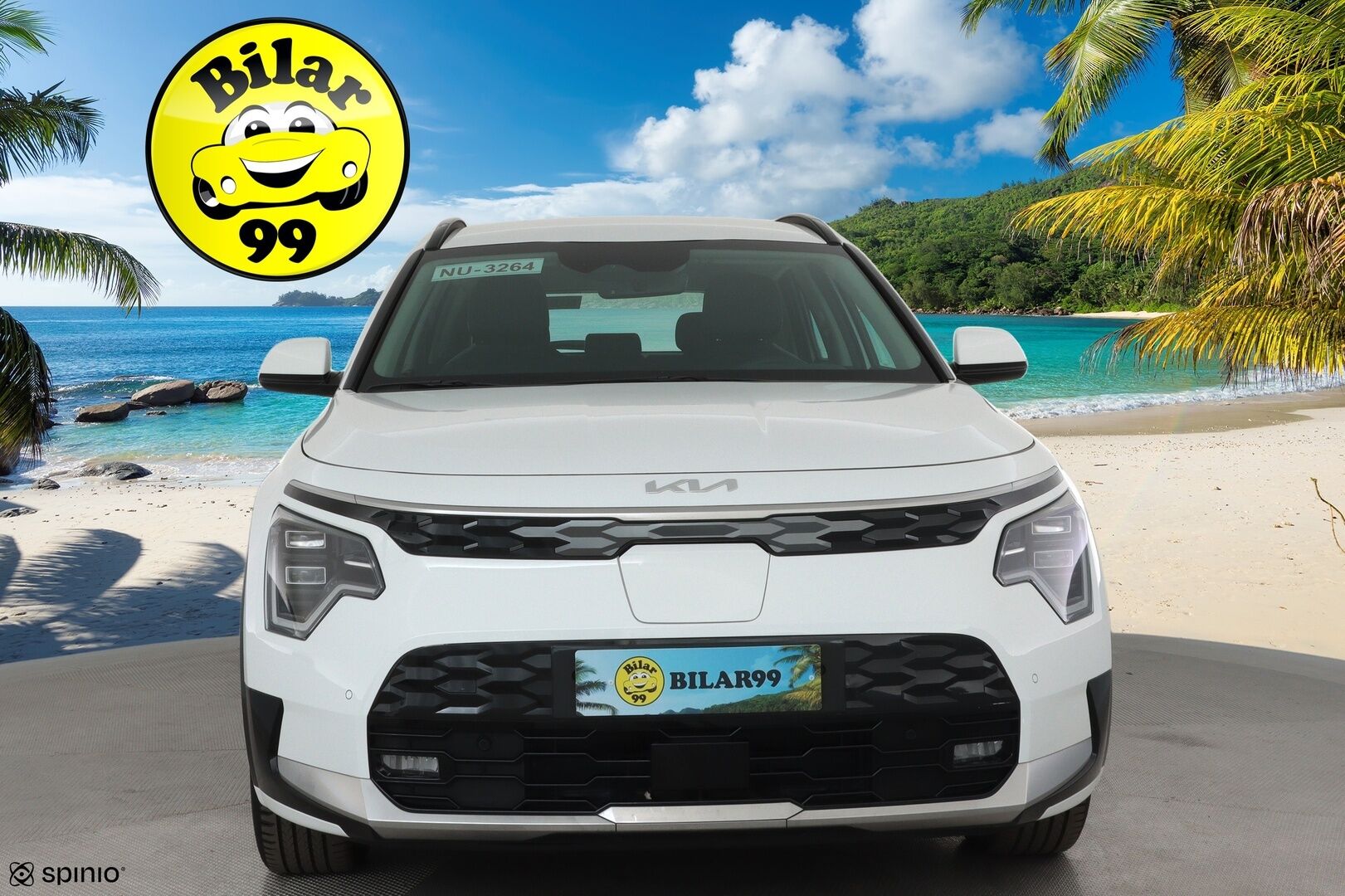 KIA NIRO 2023 EX 64,8 kWh 204 hv - Akku kuntotarkastettu / Lämpöpumppu / Adapt.Vakkari / Peruutuskamera / Adapt.LED / Puolinahkasisusta / KeylessGo / Digimittari / Tulossa Tampereelle!