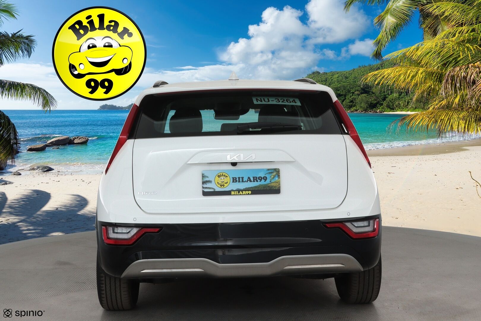 KIA NIRO 2023 EX 64,8 kWh 204 hv - Akku kuntotarkastettu / Lämpöpumppu / Adapt.Vakkari / Peruutuskamera / Adapt.LED / Puolinahkasisusta / KeylessGo / Digimittari / Tulossa Tampereelle!