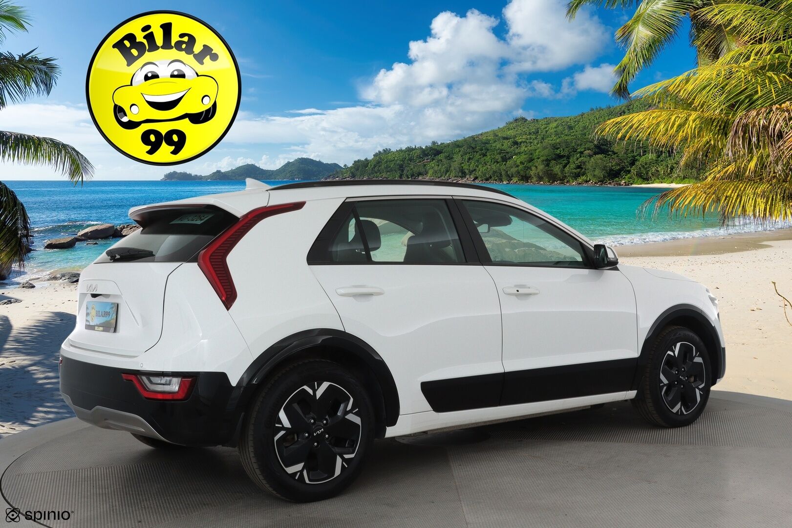 KIA NIRO 2023 EX 64,8 kWh 204 hv - Akku kuntotarkastettu / Lämpöpumppu / Adapt.Vakkari / Peruutuskamera / Adapt.LED / Puolinahkasisusta / KeylessGo / Digimittari / Tulossa Tampereelle!