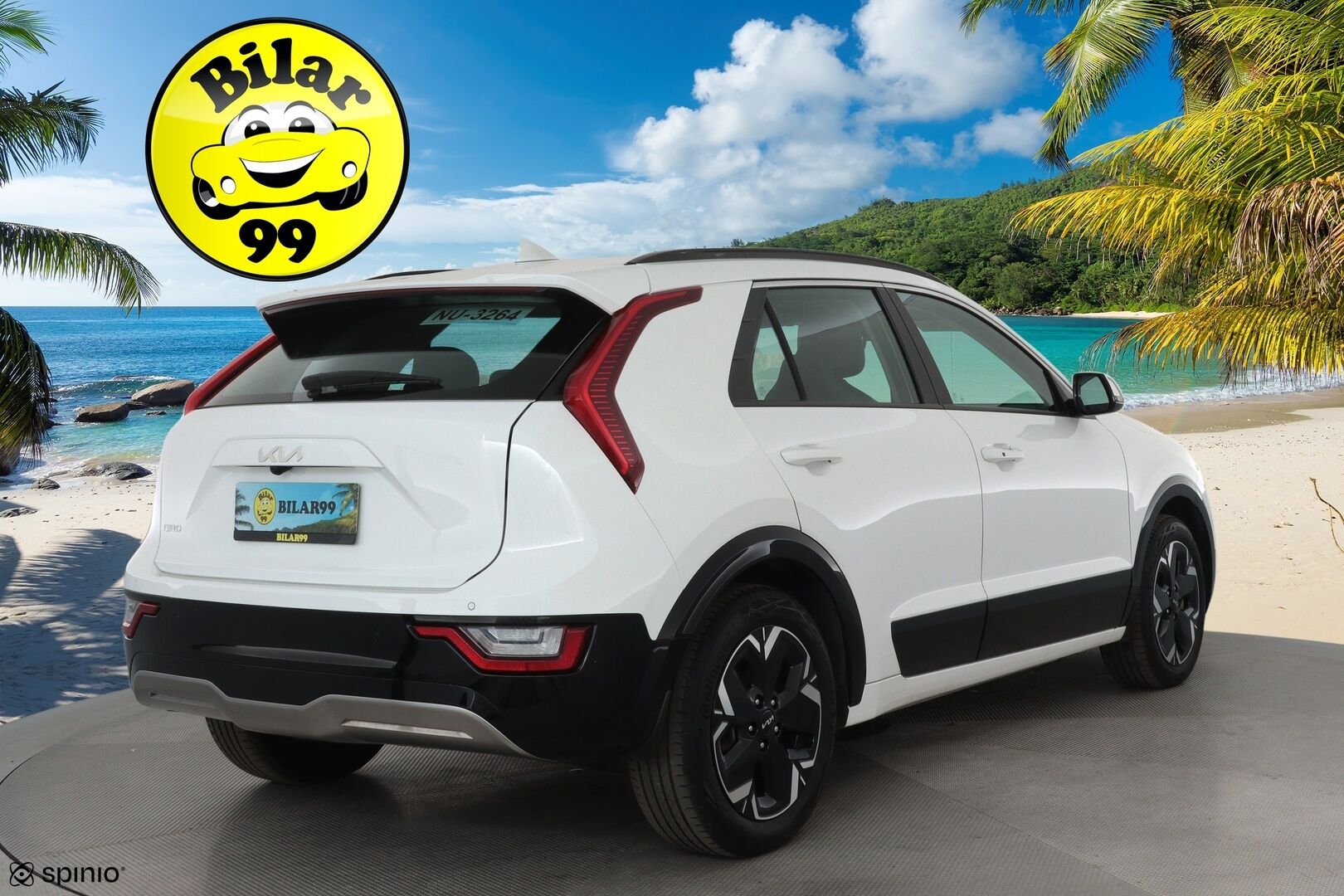 KIA NIRO 2023 EX 64,8 kWh 204 hv - Akku kuntotarkastettu / Lämpöpumppu / Adapt.Vakkari / Peruutuskamera / Adapt.LED / Puolinahkasisusta / KeylessGo / Digimittari / Tulossa Tampereelle!