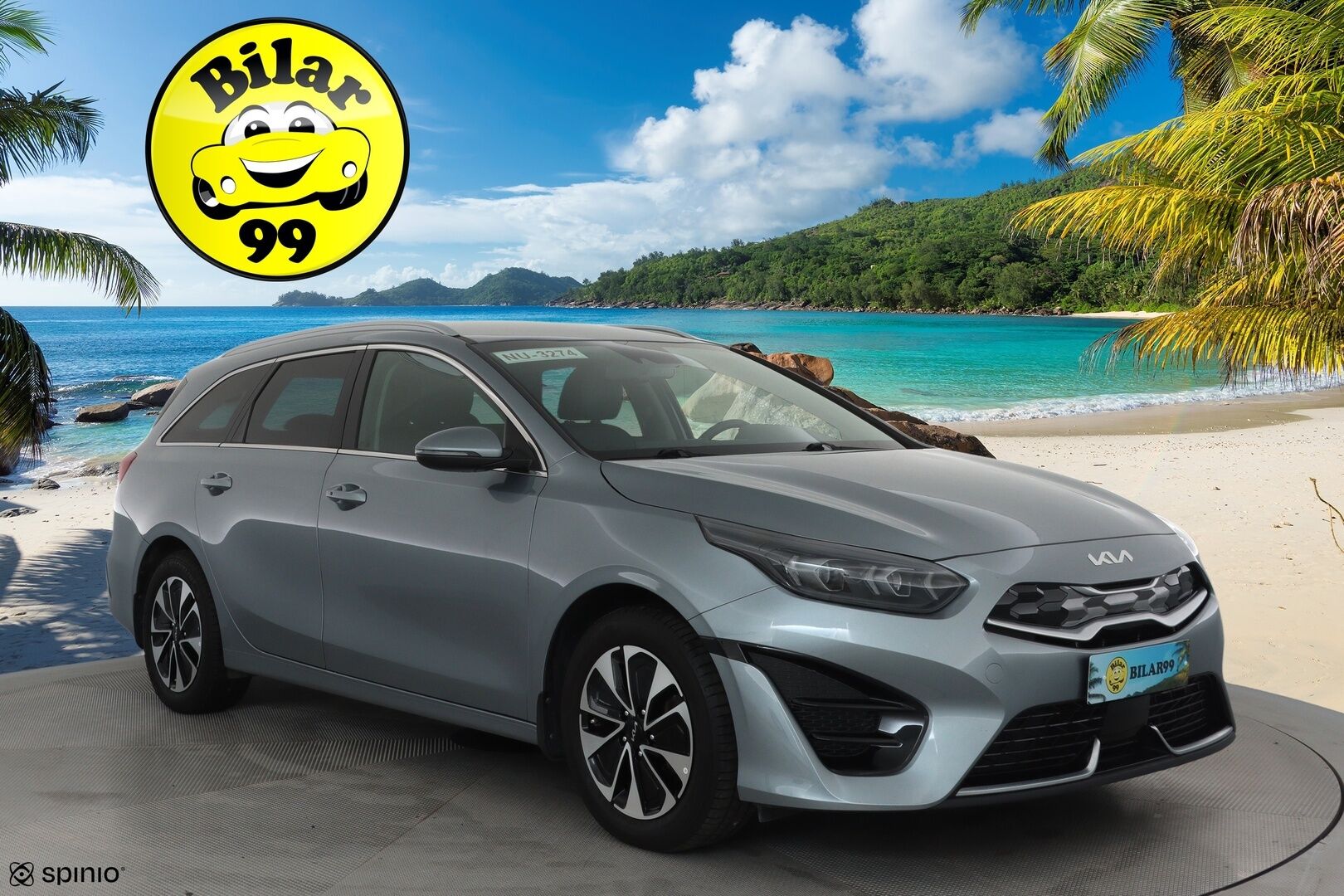 KIA CEED 2022 1,6 GDI Plug-In Hybrid Business Premium SW DCT **Adapt.vakkari / P.kamera / LED / Puolinahat / Apple&Android** - Merkkihuollettu / Kahdet renkaat aluvanteilla / Sähköluukku 