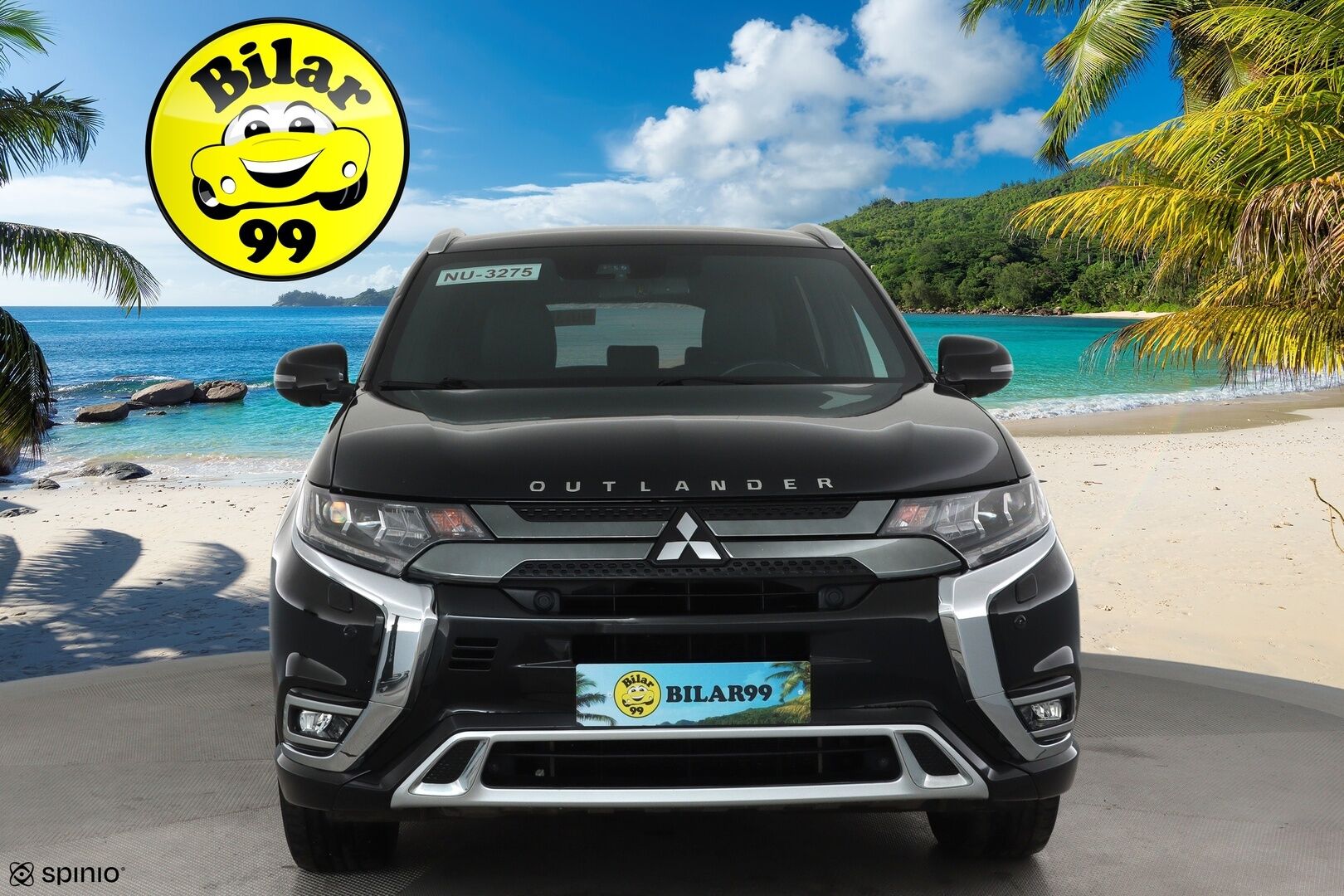 MITSUBISHI OUTLANDER PHEV 2020 Business X 4WD 5P **Power / Adapt.Vakkari / LED-valot / 360° / Kaistavahti / Katveavustin / Timantti Nahkaverhoilu** - 2x Latauskaapelit / Kahdet Renkaat