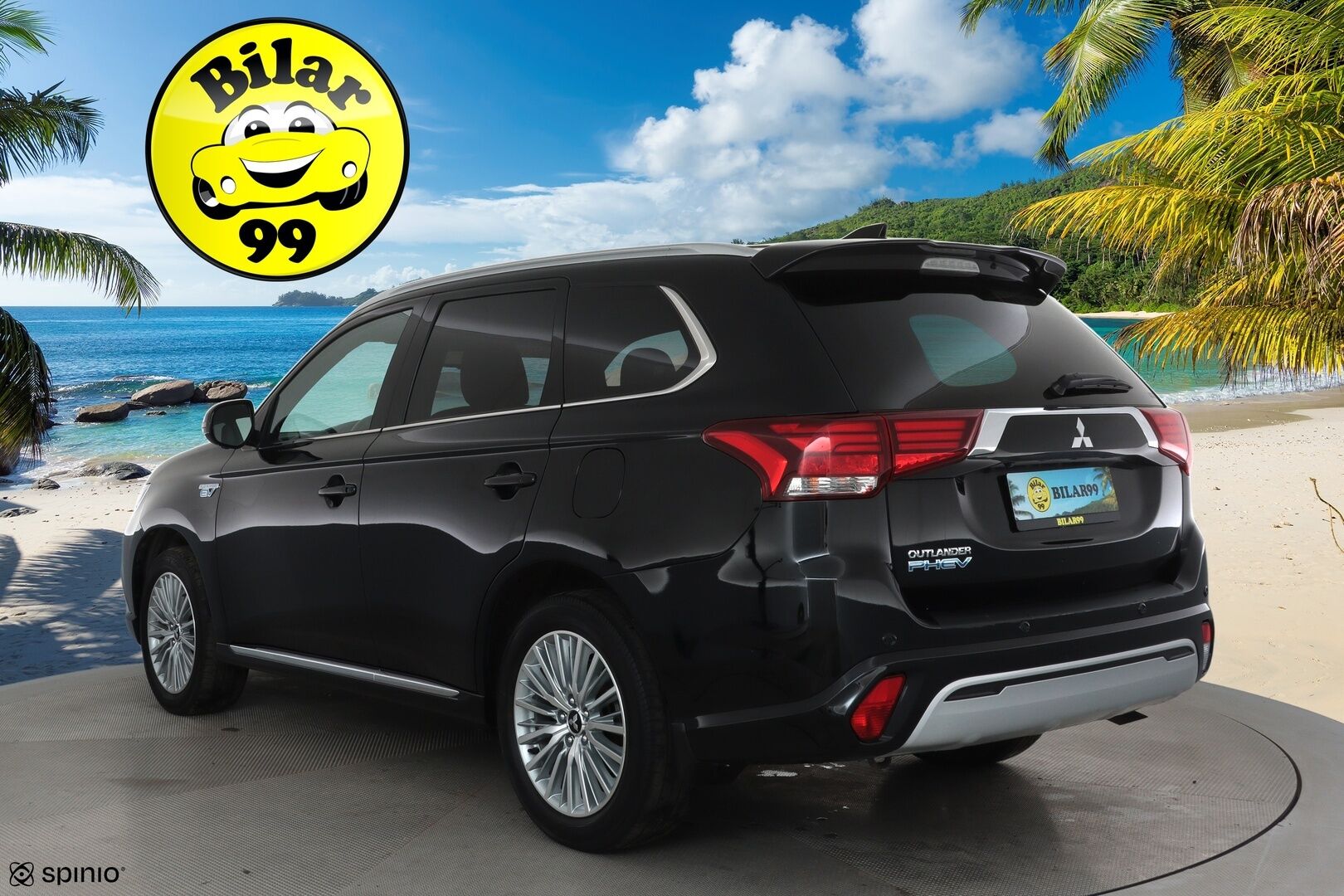 MITSUBISHI OUTLANDER PHEV 2020 Business X 4WD 5P **Power / Adapt.Vakkari / LED-valot / 360° / Kaistavahti / Katveavustin / Timantti Nahkaverhoilu** - 2x Latauskaapelit / Kahdet Renkaat