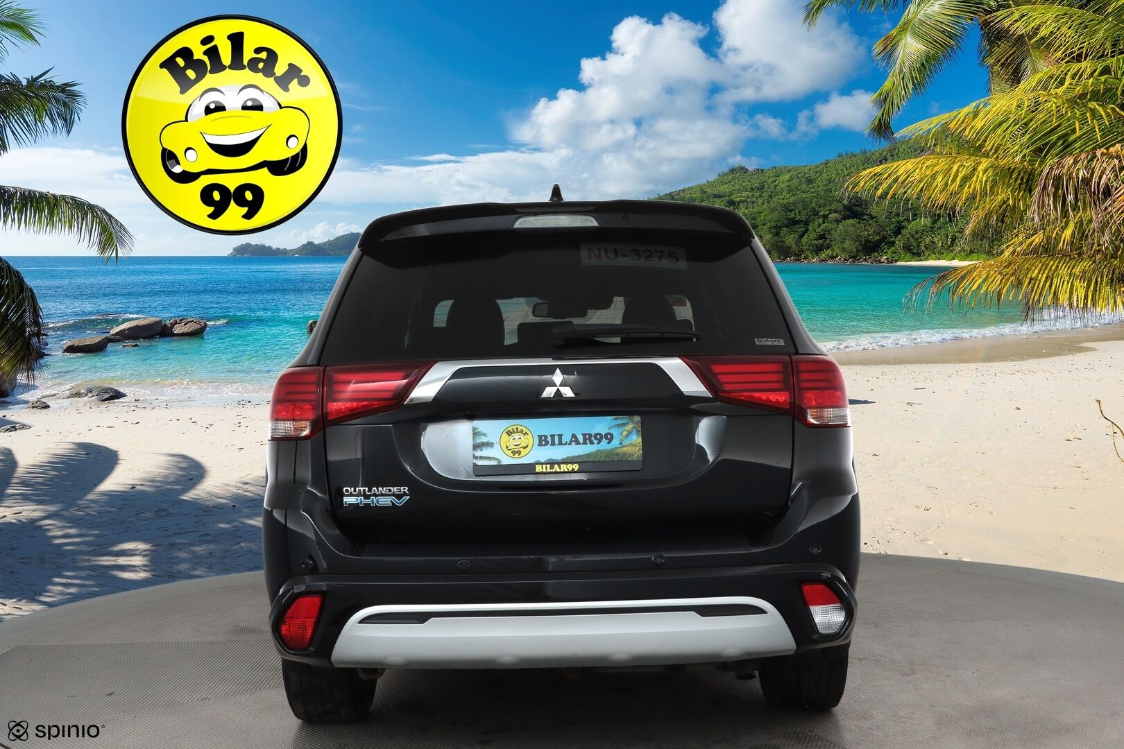 MITSUBISHI OUTLANDER PHEV 2020 Business X 4WD 5P **Power / Adapt.Vakkari / LED-valot / 360° / Kaistavahti / Katveavustin / Timantti Nahkaverhoilu** - 2x Latauskaapelit / Kahdet Renkaat