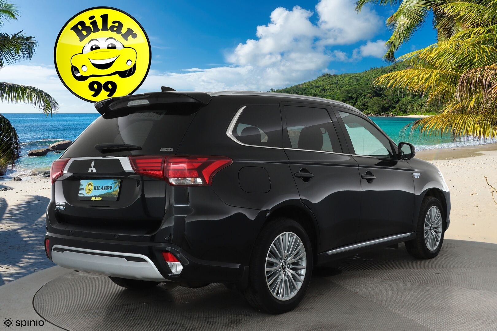 MITSUBISHI OUTLANDER PHEV 2020 Business X 4WD 5P **Power / Adapt.Vakkari / LED-valot / 360° / Kaistavahti / Katveavustin / Timantti Nahkaverhoilu** - 2x Latauskaapelit / Kahdet Renkaat