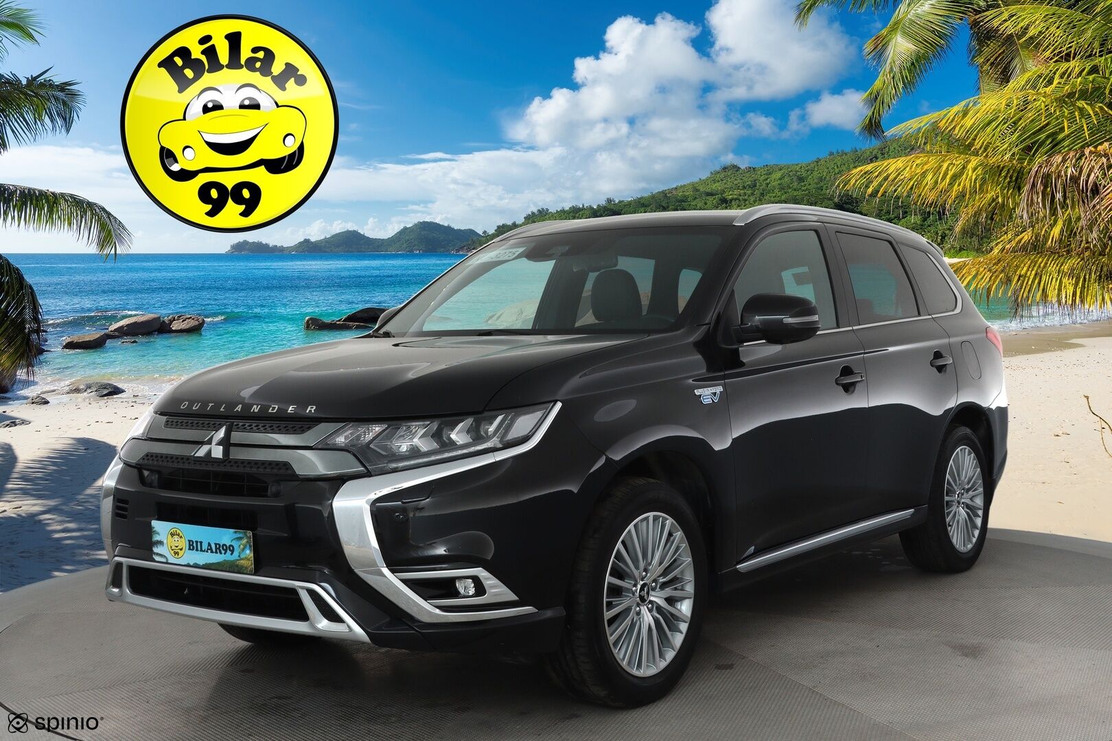 MITSUBISHI OUTLANDER PHEV 2020 Business X 4WD 5P **Power / Adapt.Vakkari / LED-valot / 360° / Kaistavahti / Katveavustin / Timantti Nahkaverhoilu** - 2x Latauskaapelit / Kahdet Renkaat