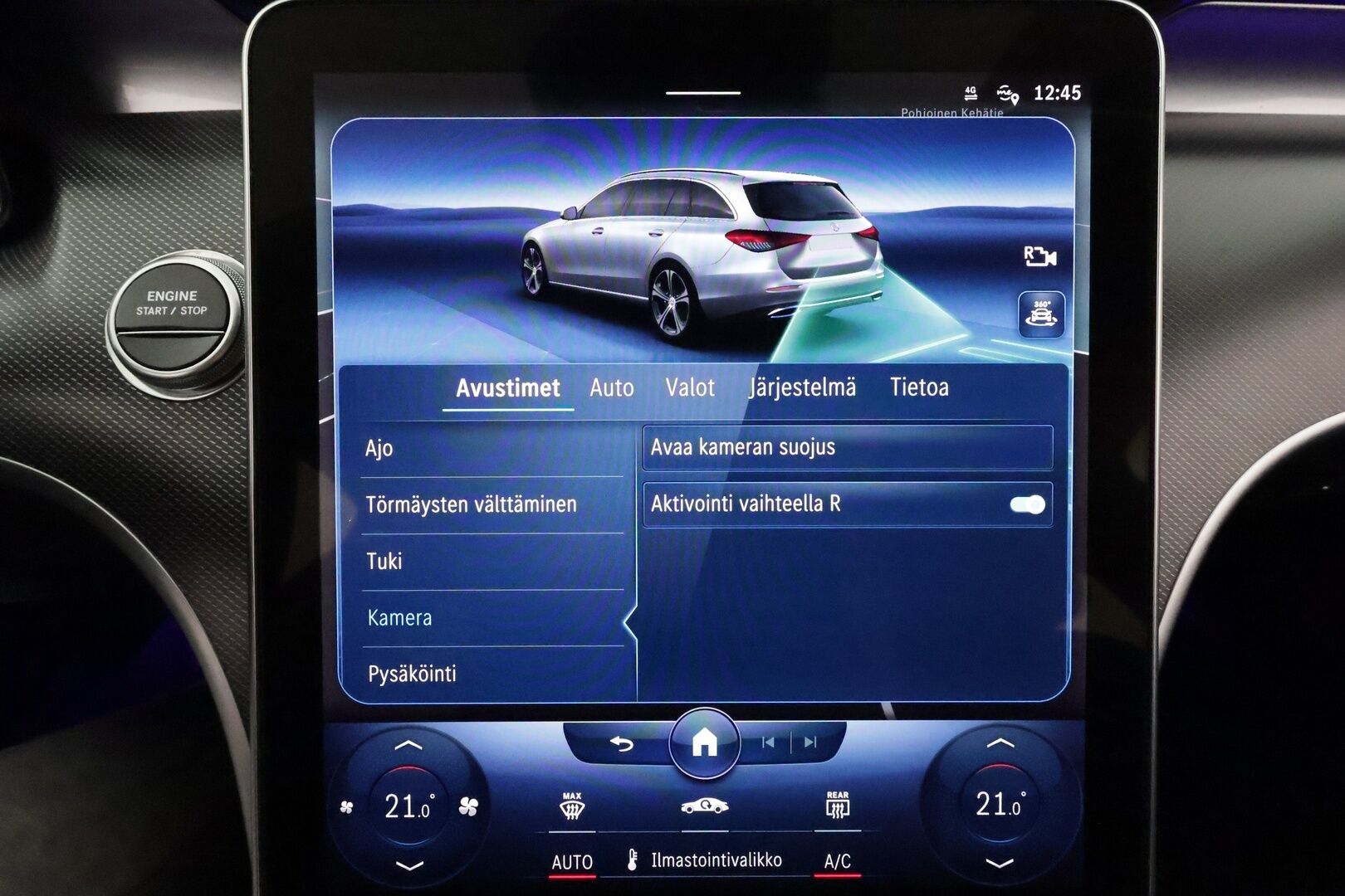 MERCEDES-BENZ C 2022 300 e T A Business **Distronic+ / Koukku / LED-High Performance / P.Kamera / Digimittaristo / Kaistavahti / Navi** - Juuri huollettu! / 2x Latauskaapelit