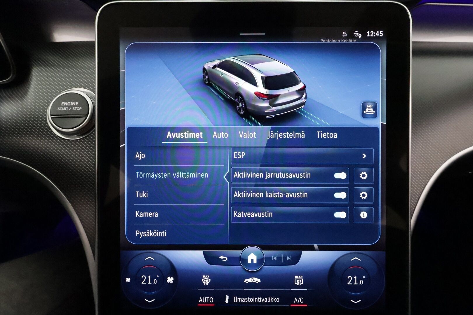 MERCEDES-BENZ C 2022 300 e T A Business **Distronic+ / Koukku / LED-High Performance / P.Kamera / Digimittaristo / Kaistavahti / Navi** - Juuri huollettu! / 2x Latauskaapelit / Michelinin kesärenkaat ja uudet nastat! / Särmät huollot - HULLUT BLACKWEEK JATKOT - KORKOTARJOUS 2,49%