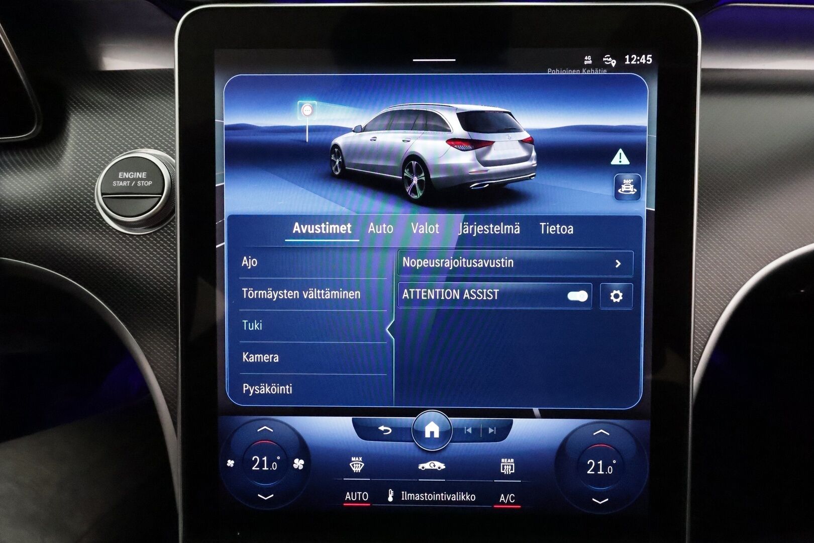 MERCEDES-BENZ C 2022 300 e T A Business **Distronic+ / Koukku / LED-High Performance / P.Kamera / Digimittaristo / Kaistavahti / Navi** - Juuri huollettu! / 2x Latauskaapelit / Michelinin kesärenkaat ja uudet nastat! / Särmät huollot - HULLUT BLACKWEEK JATKOT - KORKOTARJOUS 2,49%