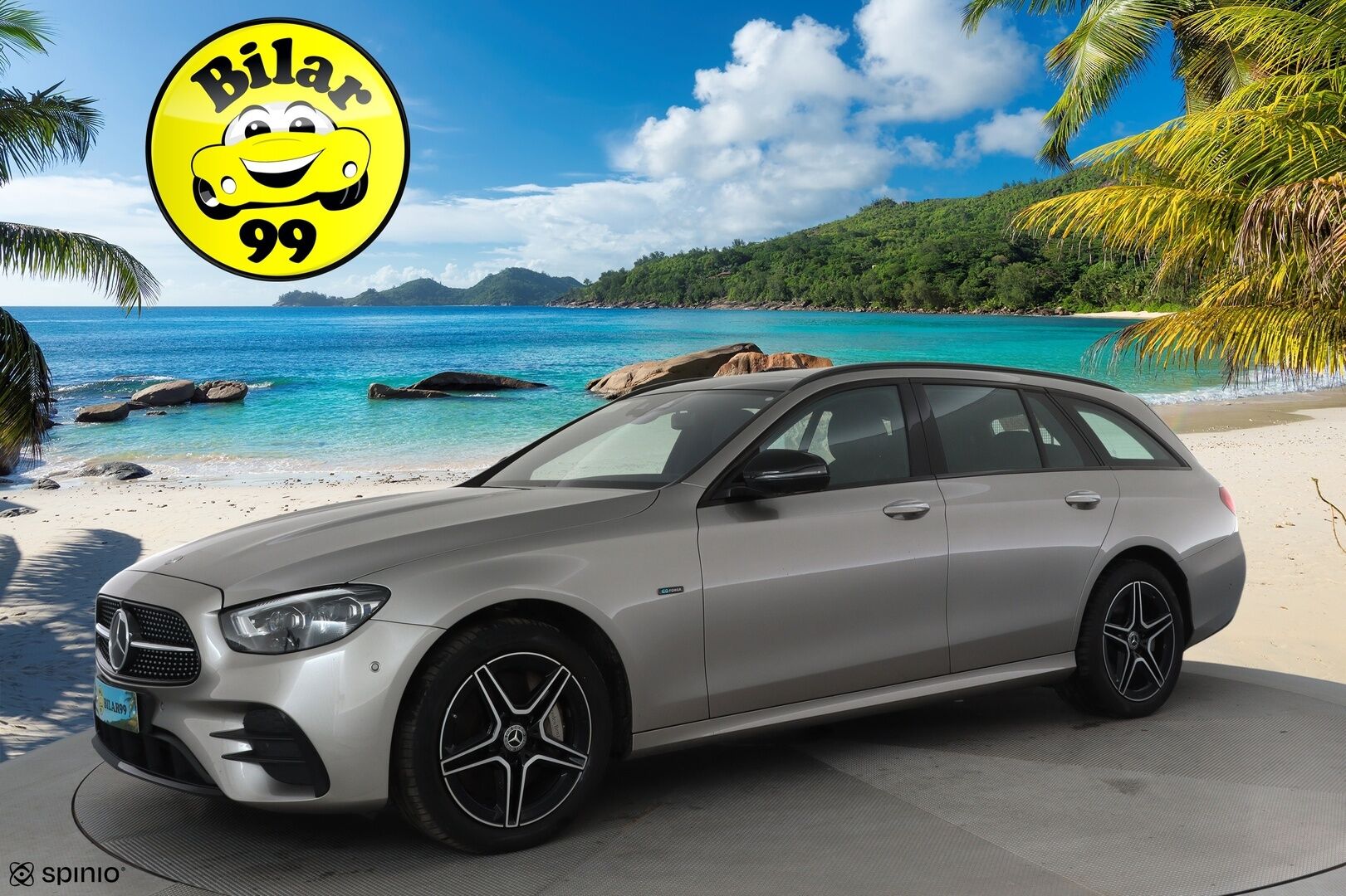 MERCEDES-BENZ E 2021 300 de Edition 4MATIC T AMG **Distronic+ / Burmester / Multibeam / 360° /  Sporttipenkit Muistilla / Widescreen / HUD** - 3,99 % KORKOTARJOUS TÄHÄN AUTOON 31.8. ASTI! - Kahdet Renkaat / Panorama / **HUIPPU KAMOILLA**