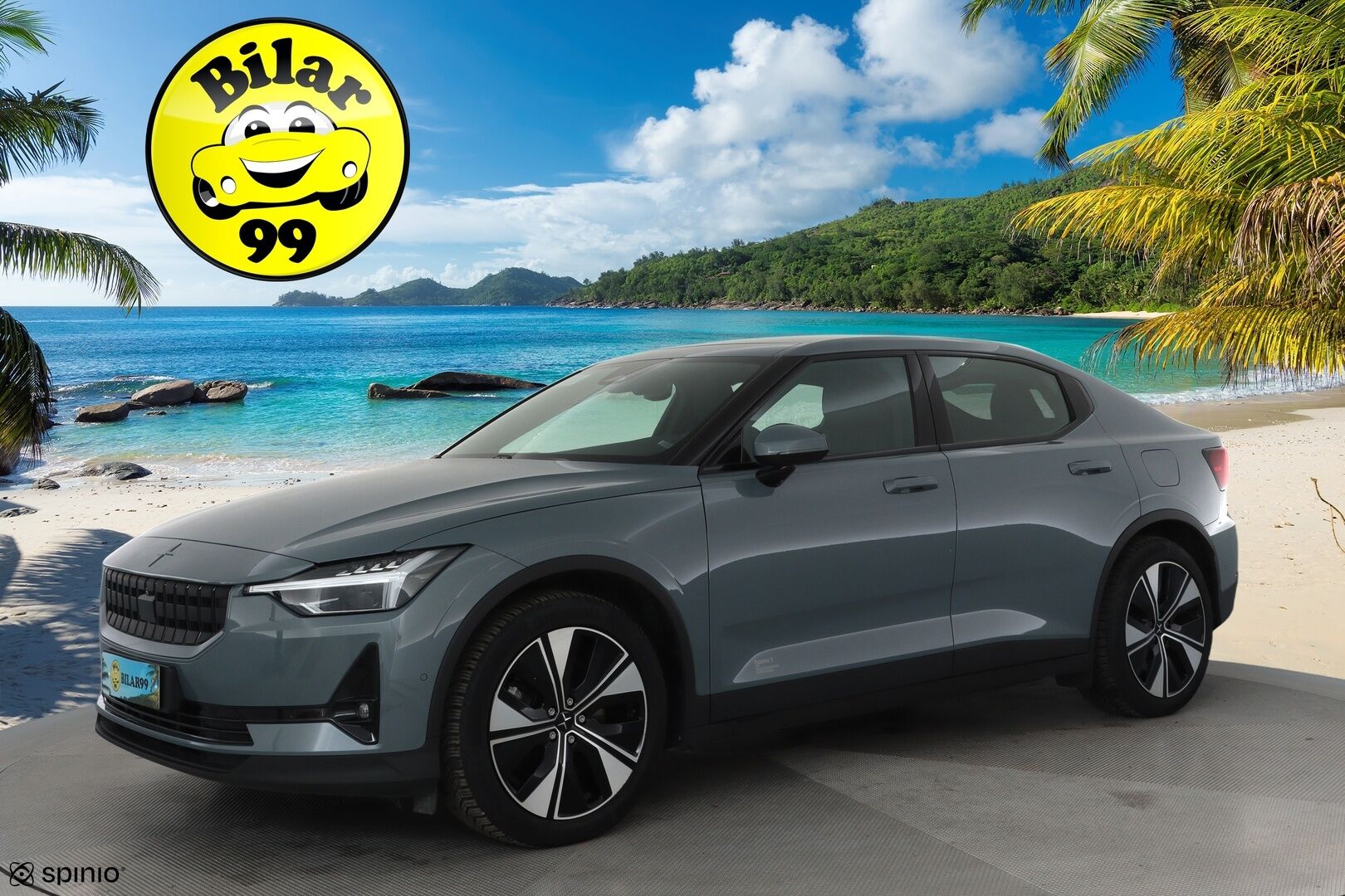 POLESTAR 2 2023 Long Range Dual Motor **Lämpöpumppu / Adapt.vakkari / H&K / Muistipenkki / 360° / Lasikatto / LED / Navi** - 3,99 % KORKOTARJOUS TÄHÄN AUTOON 31.8. ASTI! - Penkinlämmittimet takana / Ratinlämmitin
