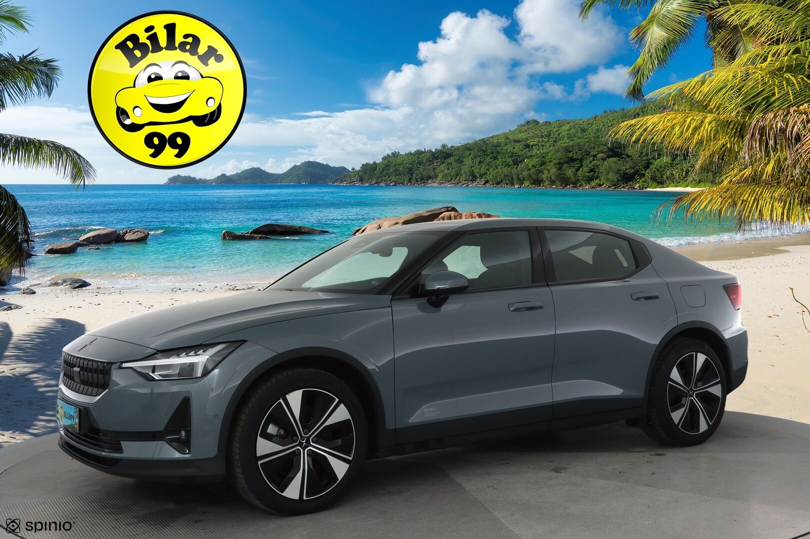 POLESTAR 2 2023 Long Range Dual Motor **Adapt.vakkari / Lasikatto / H&K / Muistipenkki / 360° / Lämpöpumppu / LED** - 3,99 % KORKOTARJOUS TÄHÄN AUTOON 31.8. ASTI! - Penkinlämmittimet takana / Ratinlämmitin 