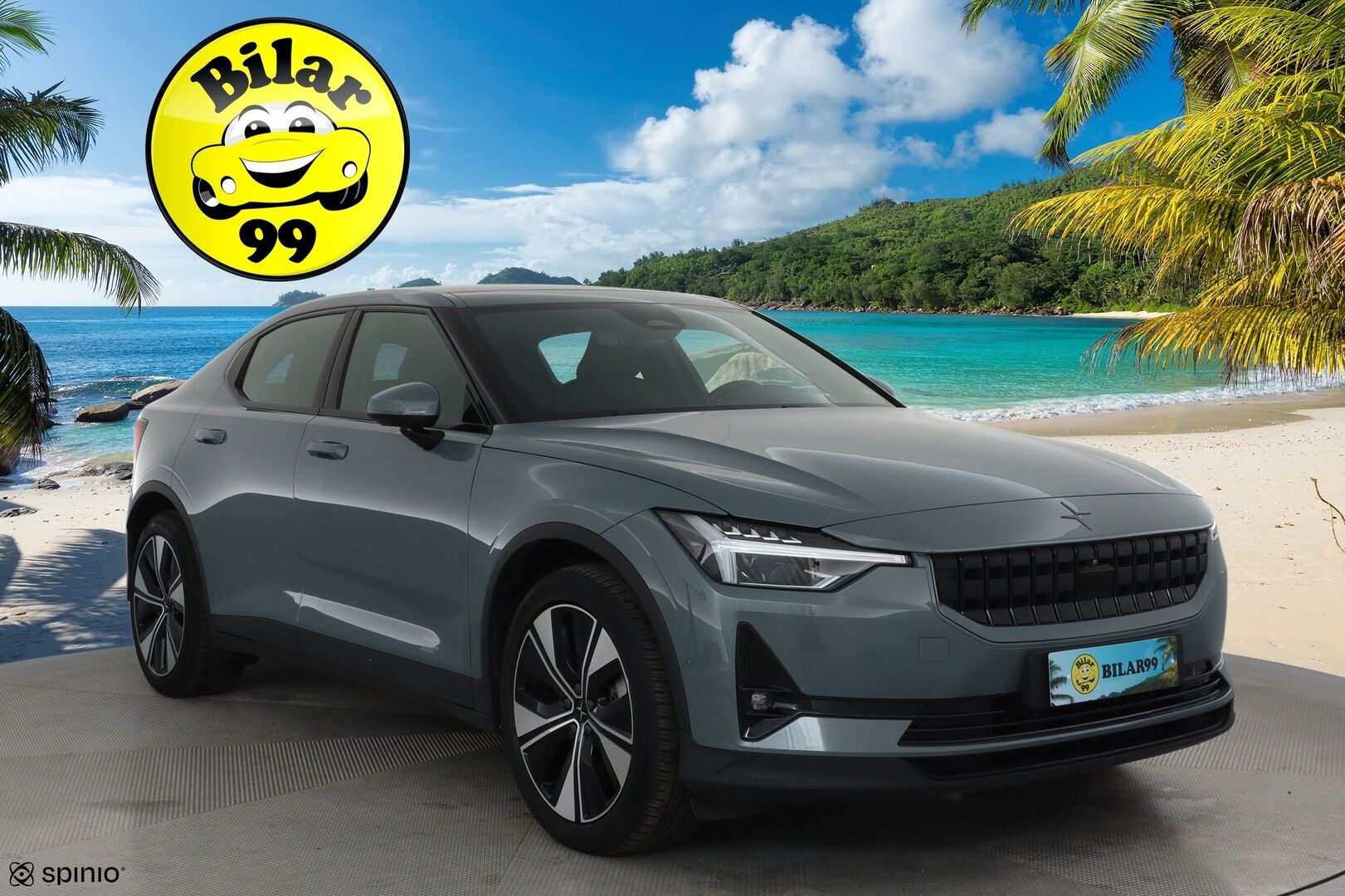 POLESTAR 2 2023 Long Range Dual Motor **Adapt.vakkari / Lasikatto / H&K / Muistipenkki / 360° / Lämpöpumppu / LED** - 3,99 % KORKOTARJOUS TÄHÄN AUTOON 31.8. ASTI! - Penkinlämmittimet takana / Ratinlämmitin 