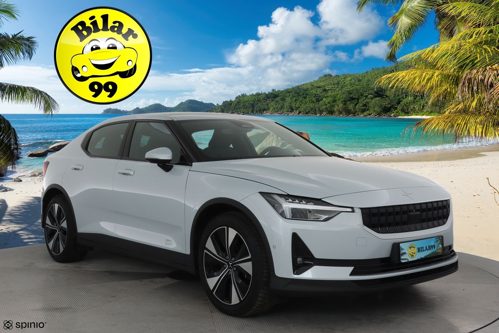 POLESTAR 2 2023 Long Range Dual Motor **Adapt.vakkari / Lasikatto / H&K / Muistipenkki / Lämpöpumppu / LED** - 3,99 % KORKOTARJOUS TÄHÄN AUTOON 31.8. ASTI! - Penkinlämmittimet takana / Ratinlämmitin / Digimittaristo / Navi / 360°