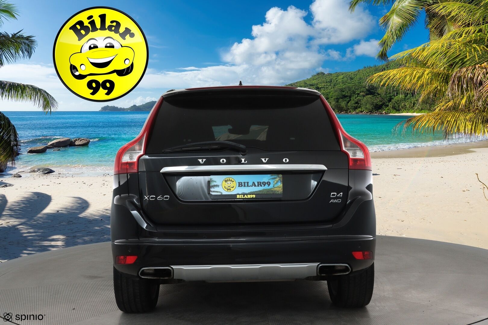 Volvo XC60 2015 D4 AWD Summum aut. **Vakkari / Webasto / Panorama / Muistipenkki / Mustat nahat** - Merkkihuollettu / Kahdet renkaat aluvanteilla / Penkinlämmittimet takana / Ratinlämmitin / Digimittaristo / KeylessGo / Navi