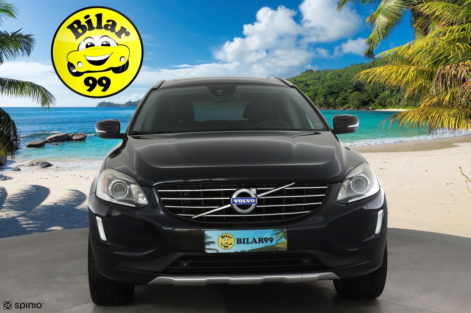 Volvo XC60 2015 D4 AWD Summum aut. **Vakkari / Webasto / Panorama / Muistipenkki / Mustat nahat** - Merkkihuollettu / Kahdet renkaat aluvanteilla / Penkinlämmittimet takana / Ratinlämmitin / Digimittaristo / KeylessGo / Navi