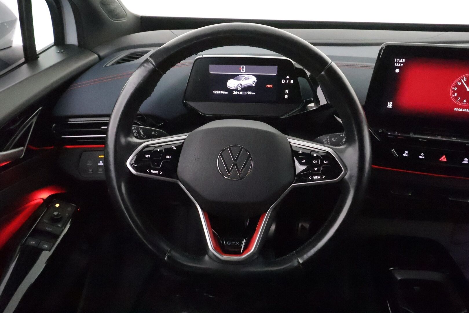 VOLKSWAGEN ID.4 2022 GTX Dual Motor AWD, akku 77 kWh - Lämpöpumppu / Vetokoukku / Adapt.Vakkari / 360-Kamera / iQ Matrix LED / Puolinahkasisusta / Ratinlämmitys / Varusteltu!
