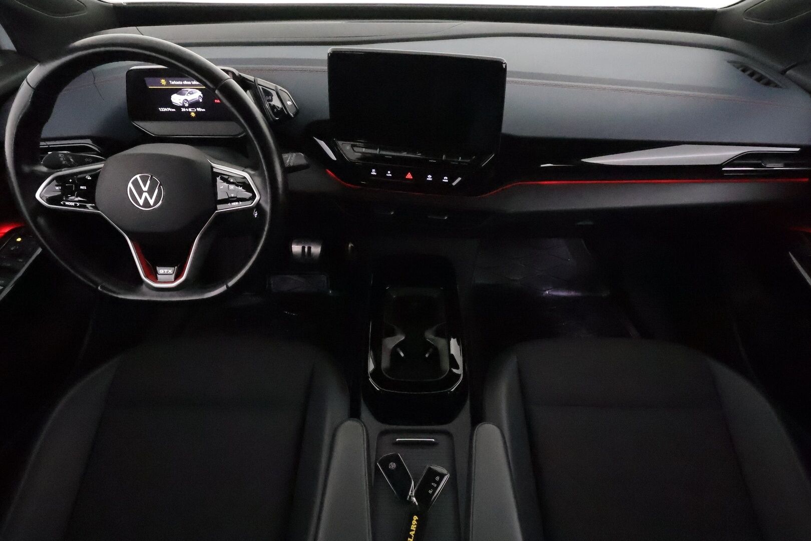 VOLKSWAGEN ID.4 2022 GTX Dual Motor AWD, akku 77 kWh - Lämpöpumppu / Vetokoukku / Adapt.Vakkari / 360-Kamera / iQ Matrix LED / Puolinahkasisusta / Ratinlämmitys / Varusteltu!