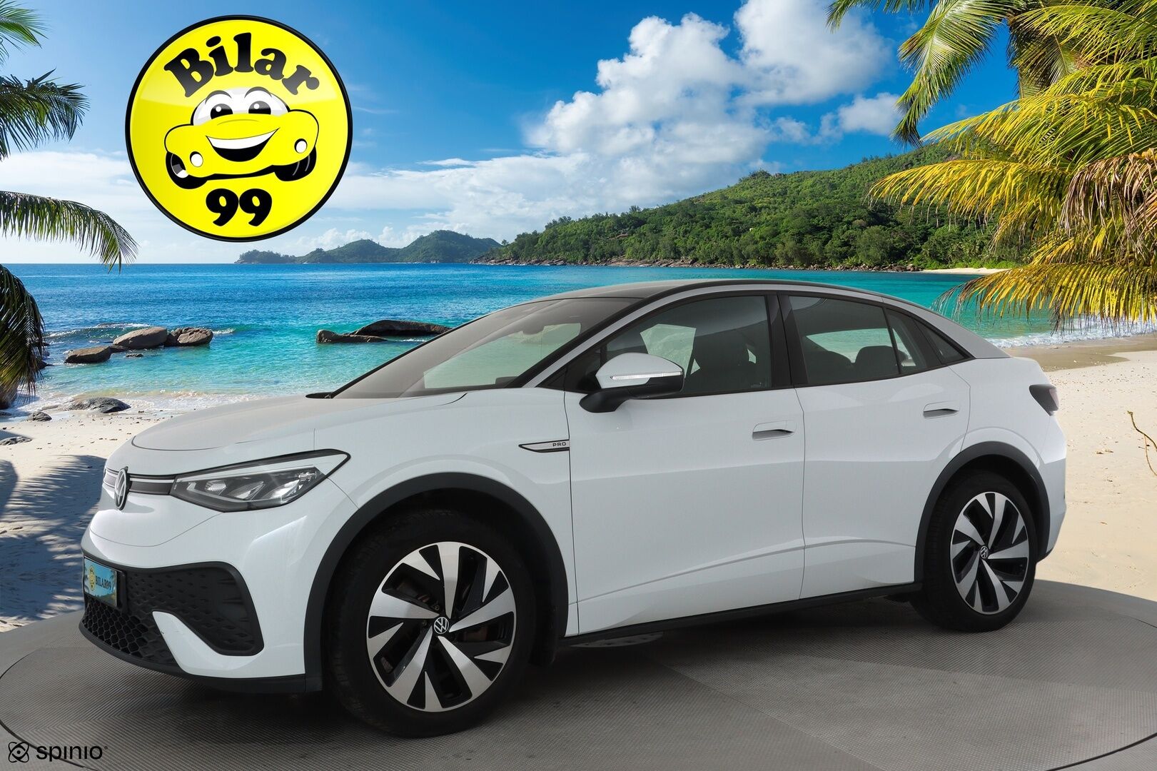 VOLKSWAGEN ID.5 2023 150Kw 82kWh Pro Performance **Adapt.vakkari / P.tutkat / Koukku / Digimittaristo / LED / Navi** - Merkkihuollettu / Kahdet renkaat aluvanteilla / Nahka-Alcantara / Lämpöpumppu / Ratin lämmitin / Tuulilasin lämmitin