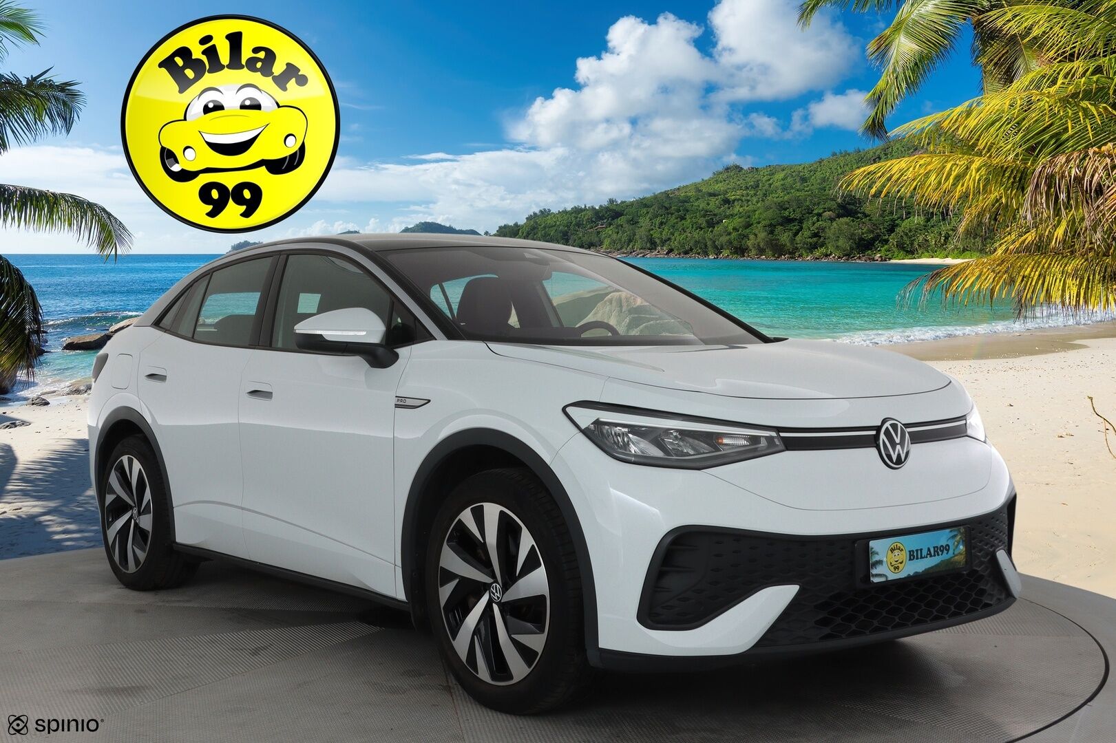 VOLKSWAGEN ID.5 2023 150Kw 82kWh Pro Performance **Adapt.vakkari / P.tutkat / Koukku / Digimittaristo / LED / Navi** - Merkkihuollettu / Kahdet renkaat aluvanteilla / Nahka-Alcantara / Lämpöpumppu / Ratin lämmitin / Tuulilasin lämmitin