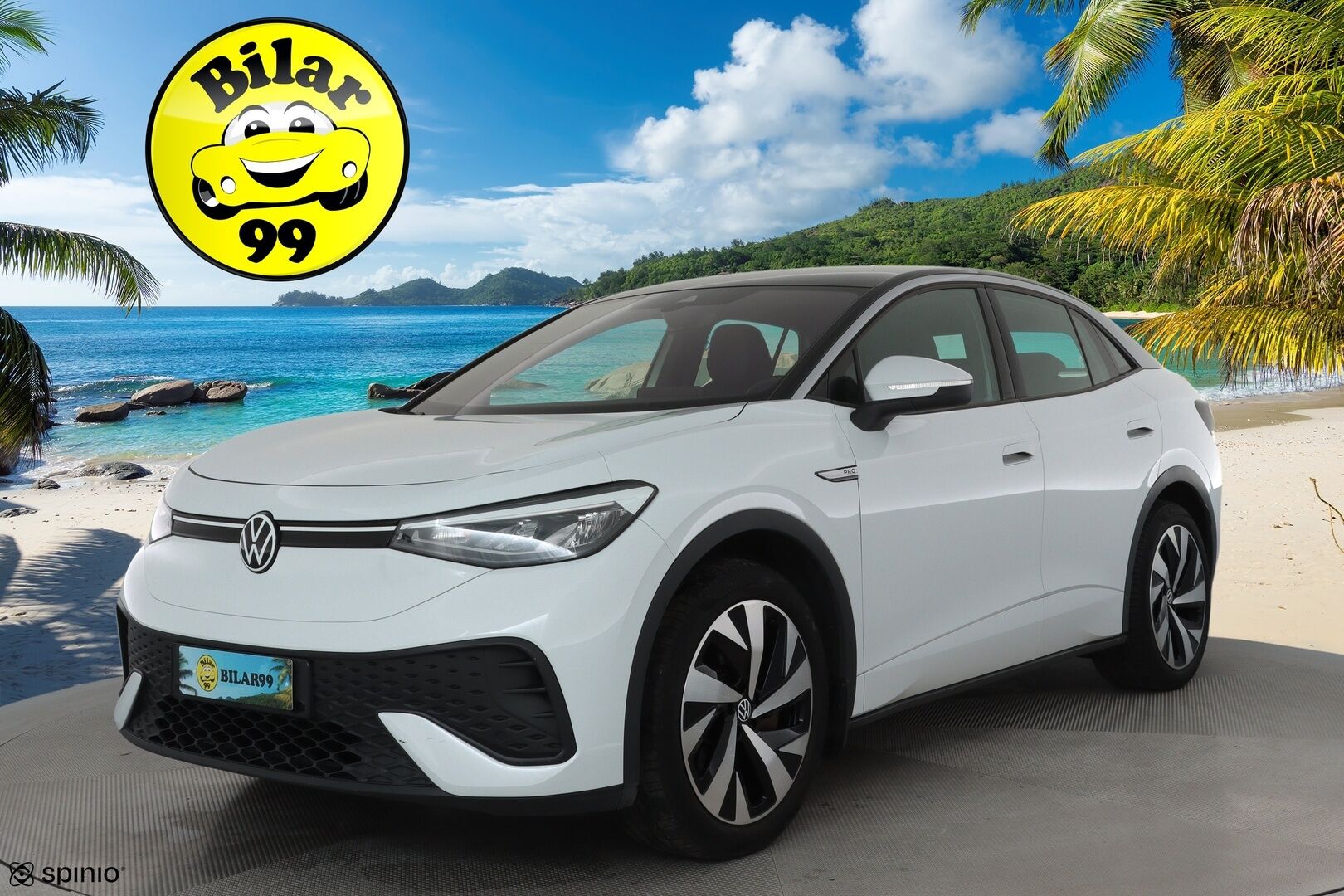 VOLKSWAGEN ID.5 2023 150Kw 82kWh Pro Performance **Adapt.vakkari / P.tutkat / Koukku / Digimittaristo / LED / Navi** - Merkkihuollettu / Kahdet renkaat aluvanteilla / Nahka-Alcantara / Lämpöpumppu / Ratin lämmitin / Tuulilasin lämmitin