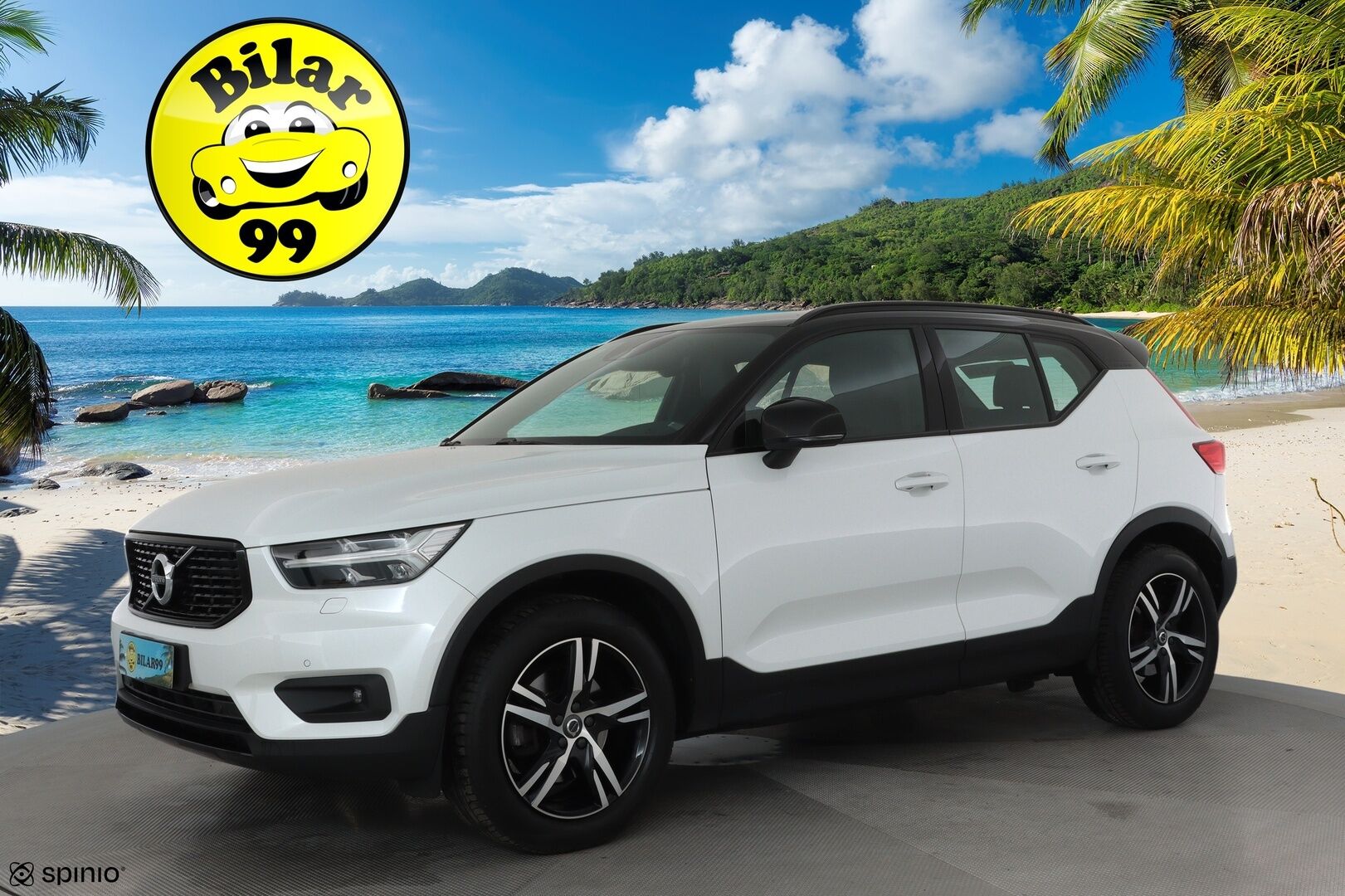 Volvo XC40 2019 D4 AWD Geartronic R-Design **Adapt.vakkari / P.kamera / Full LED / Koukku / Navi / Muistipenkki** - Webasto / Sähköpenkit / Mustat nahat / Digimittaristo / BLIS / Merkkihuollettu