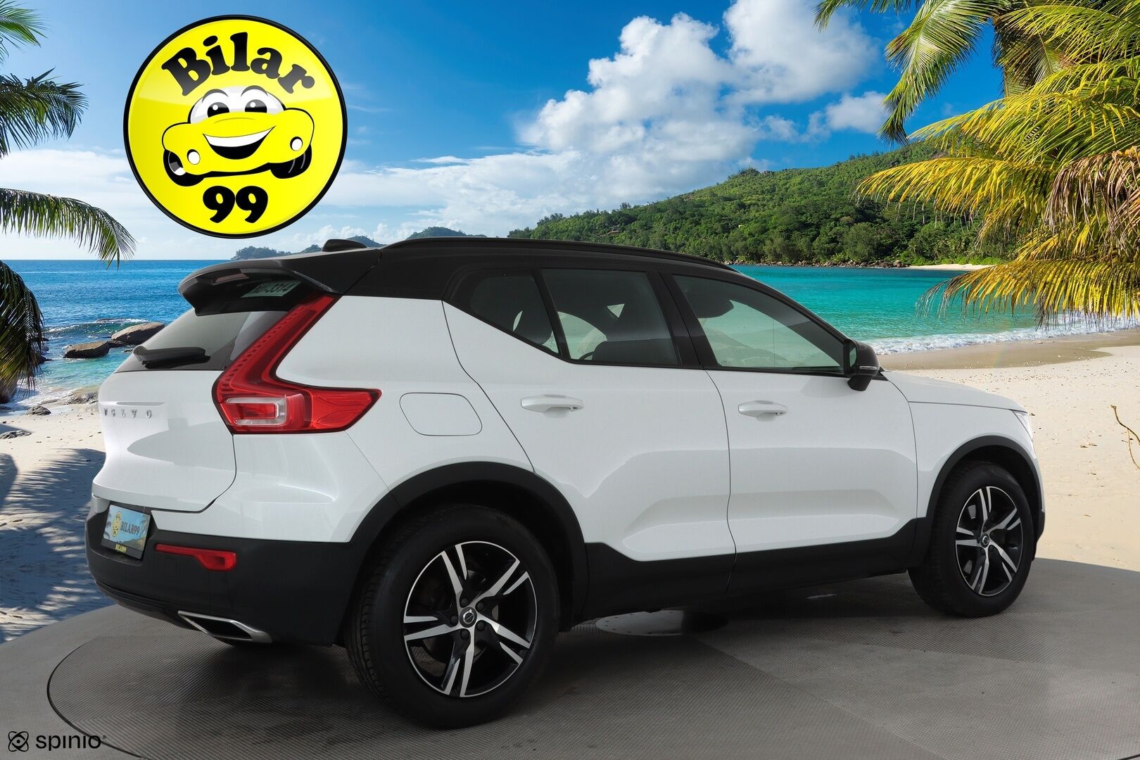 Volvo XC40 2019 D4 AWD Geartronic R-Design **Adapt.vakkari / P.kamera / Full LED / Koukku / Navi / Muistipenkki** - Webasto / Sähköpenkit / Mustat nahat / Digimittaristo / BLIS / Merkkihuollettu