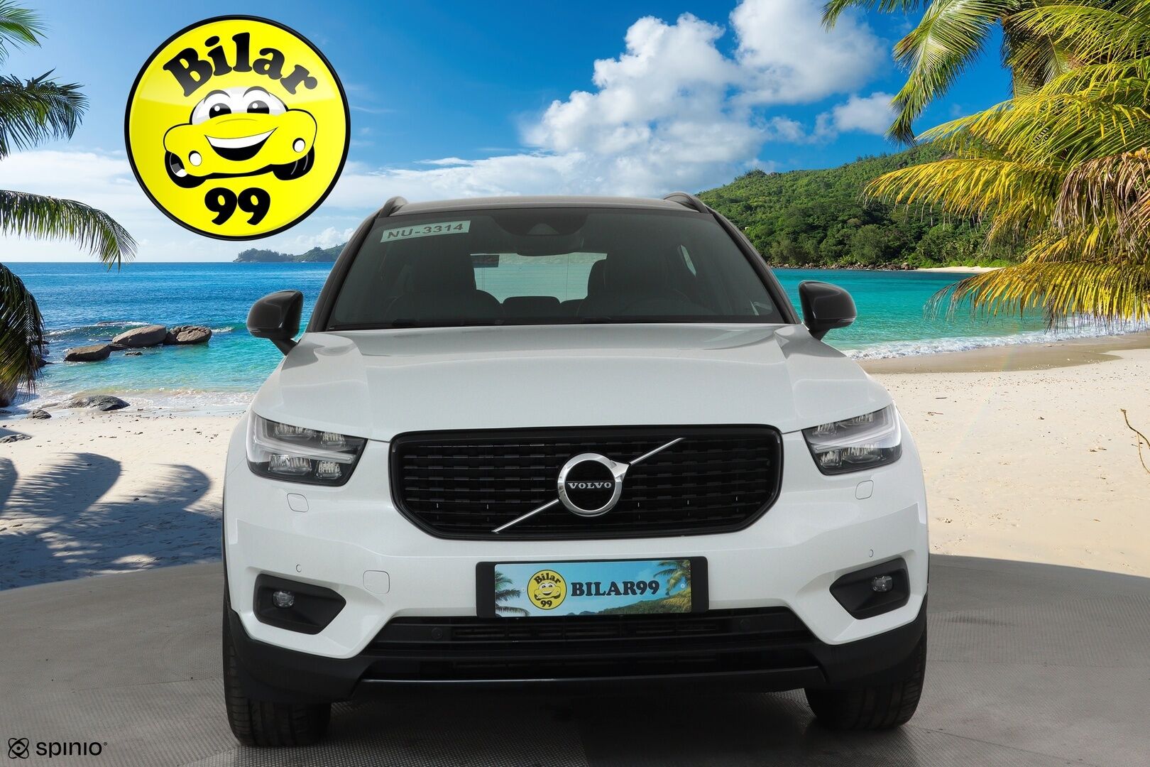 Volvo XC40 2019 D4 AWD Geartronic R-Design **Adapt.vakkari / P.kamera / Full LED / Koukku / Navi / Muistipenkki** - Webasto / Sähköpenkit / Mustat nahat / Digimittaristo / BLIS / Merkkihuollettu